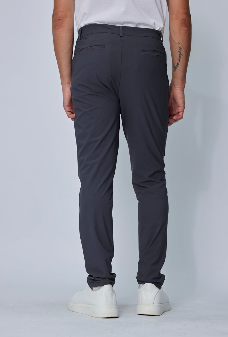 Pantalon casual ajusté