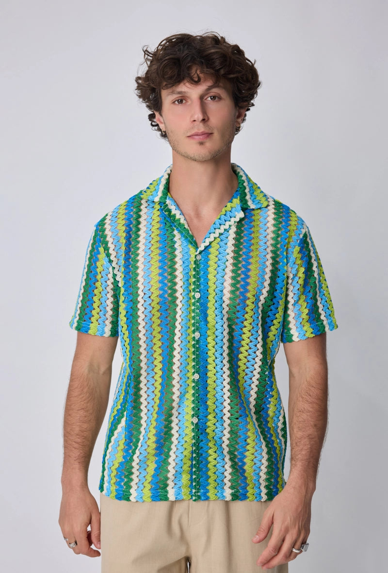 Chemise à manches courtes