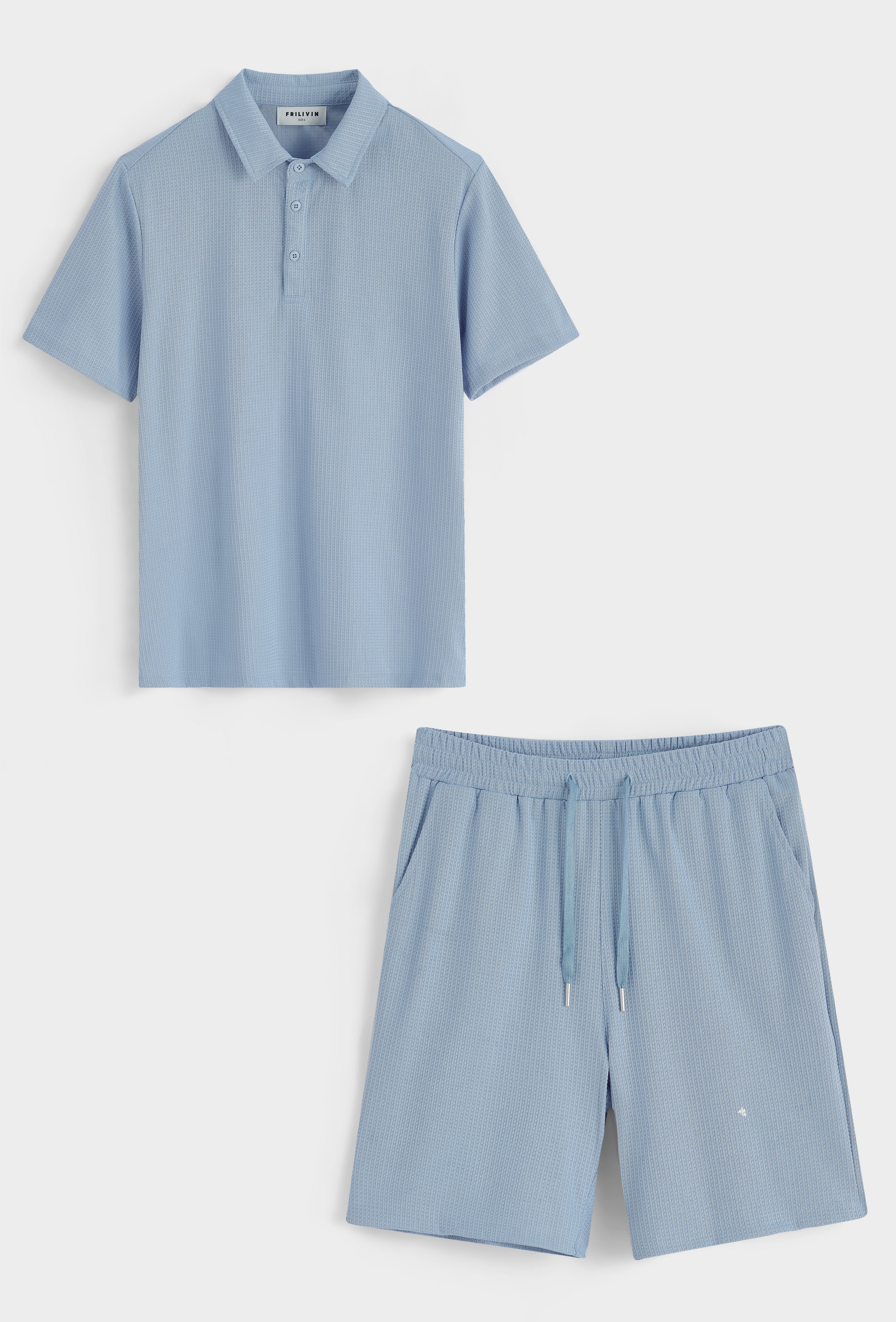 Ensemble polo short casual