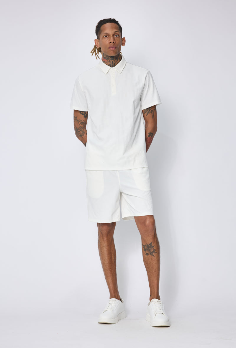 Ensemble polo short casual