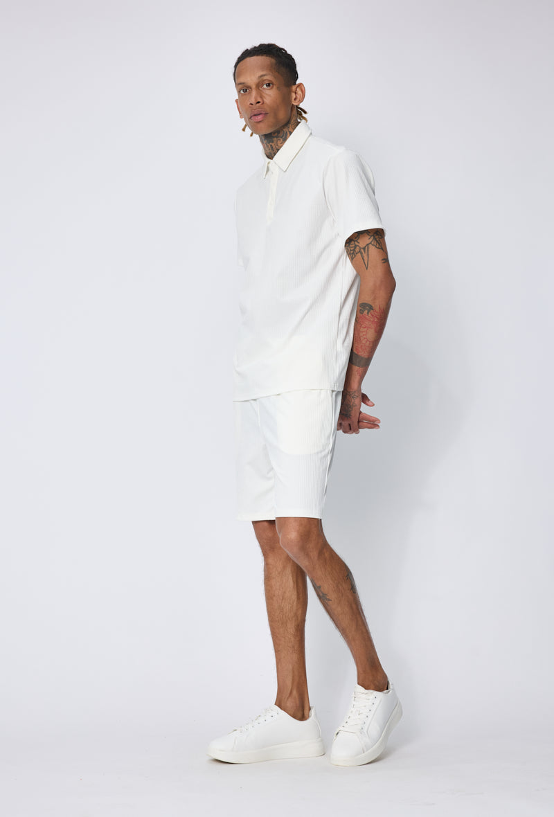 Ensemble polo short casual