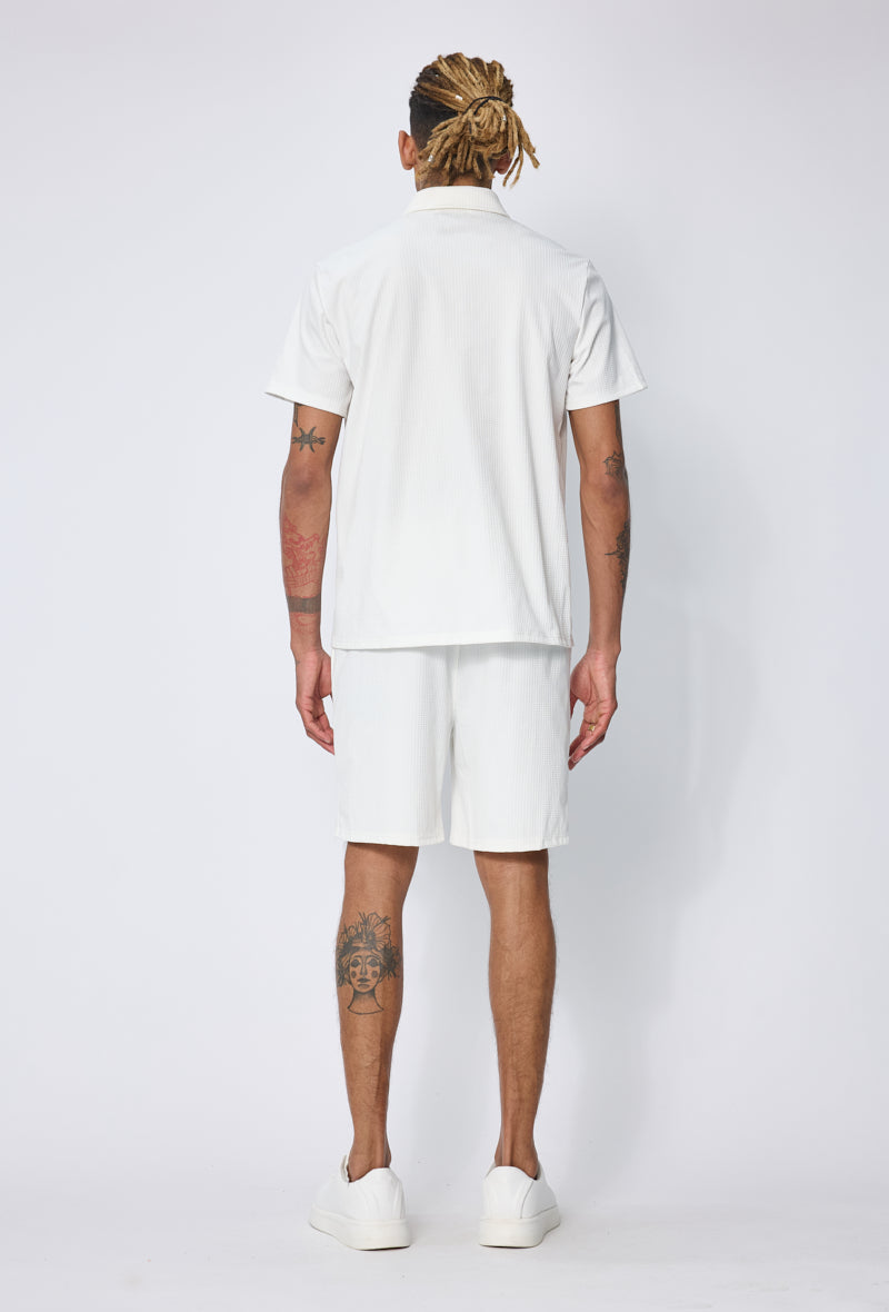 Ensemble polo short casual