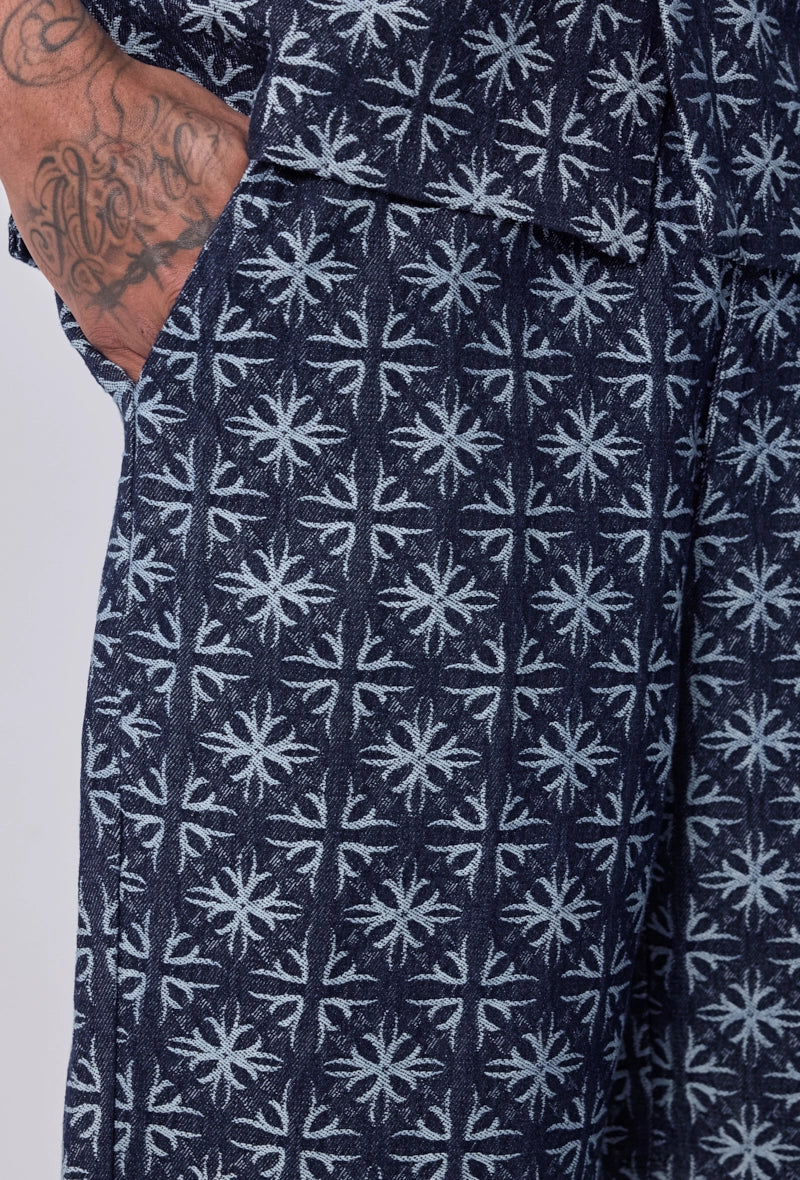 Ensemble chemise short imprimé