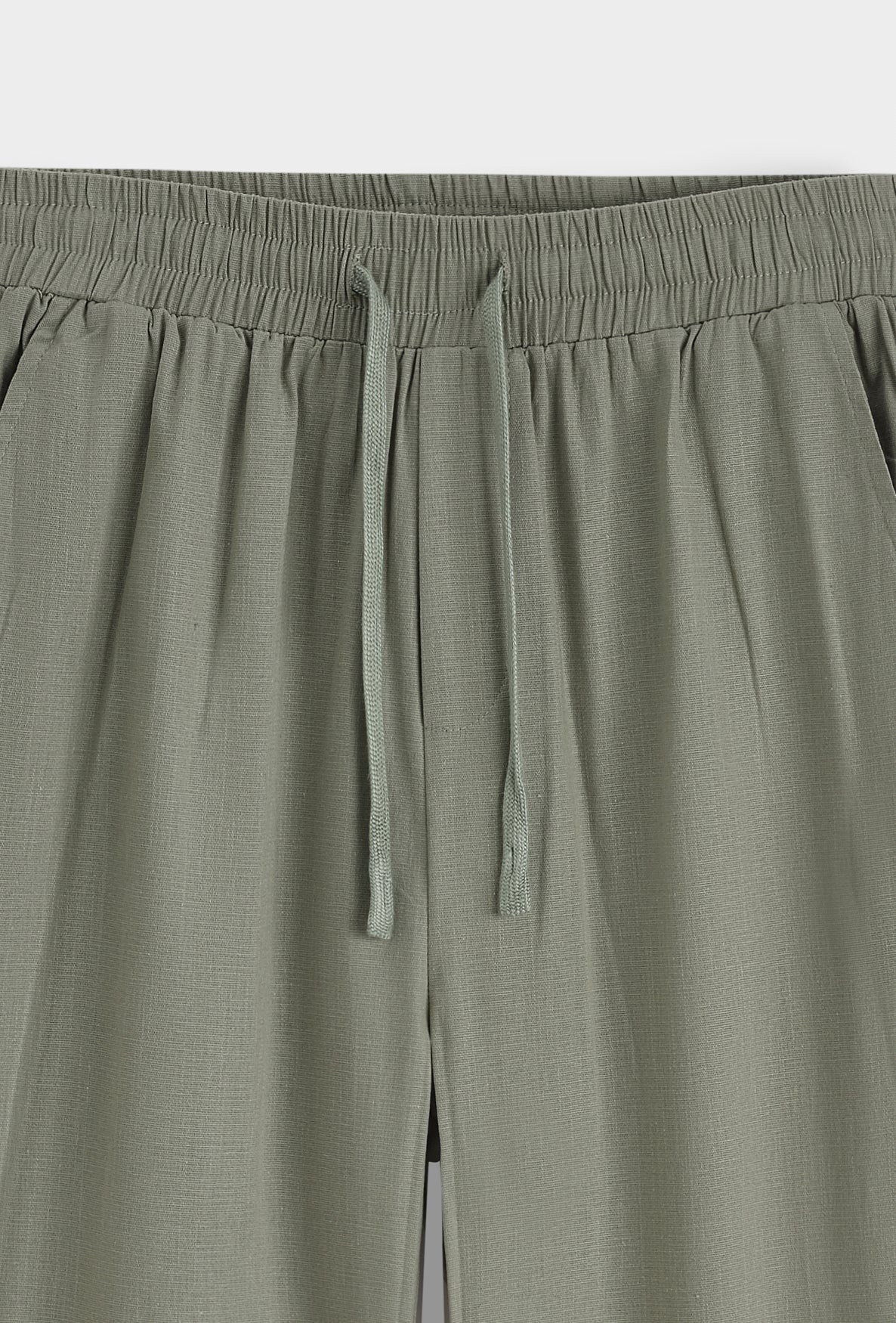 Pantalon casual à cordon