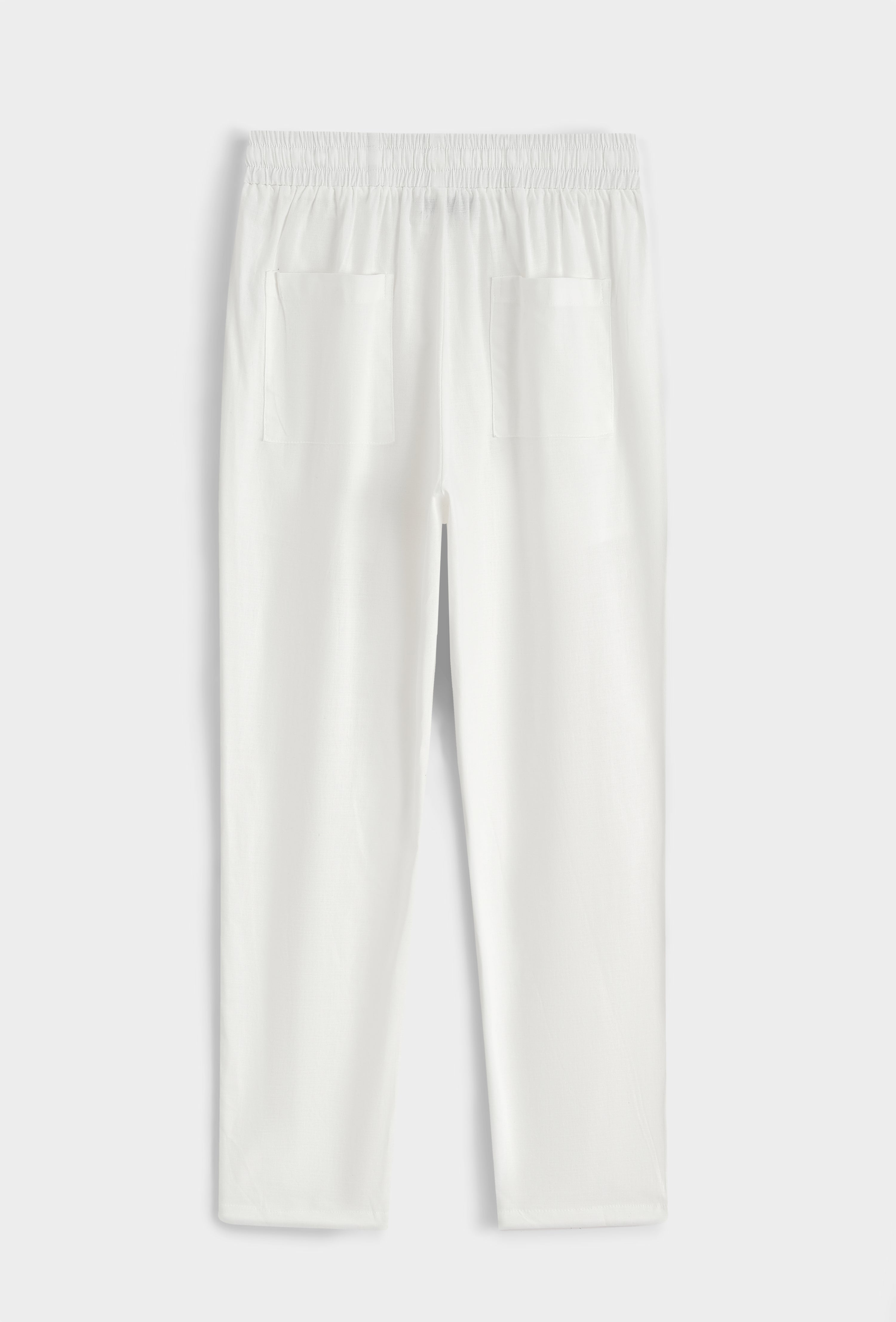 Pantalon casual à cordon