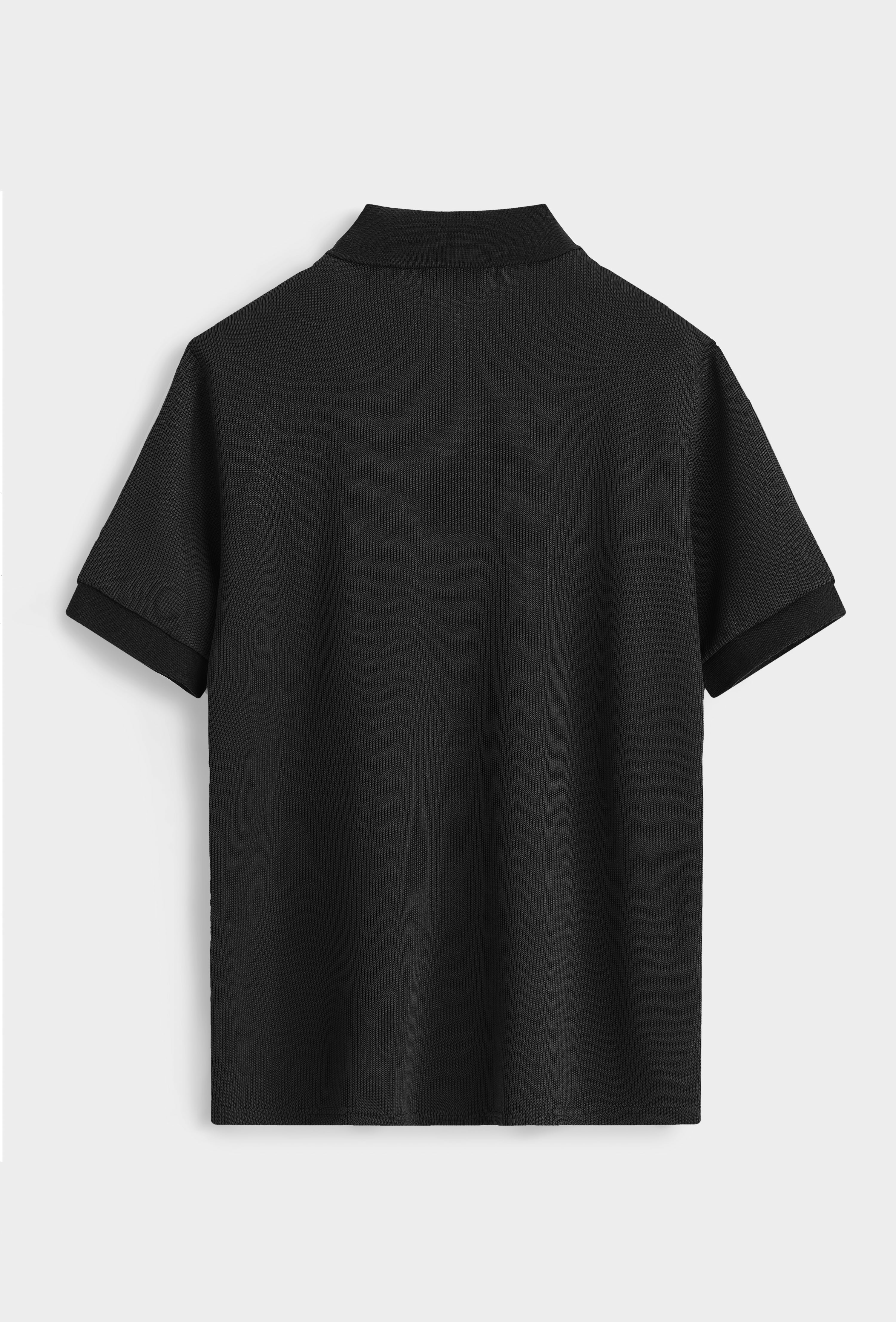 Polo zippé col classique