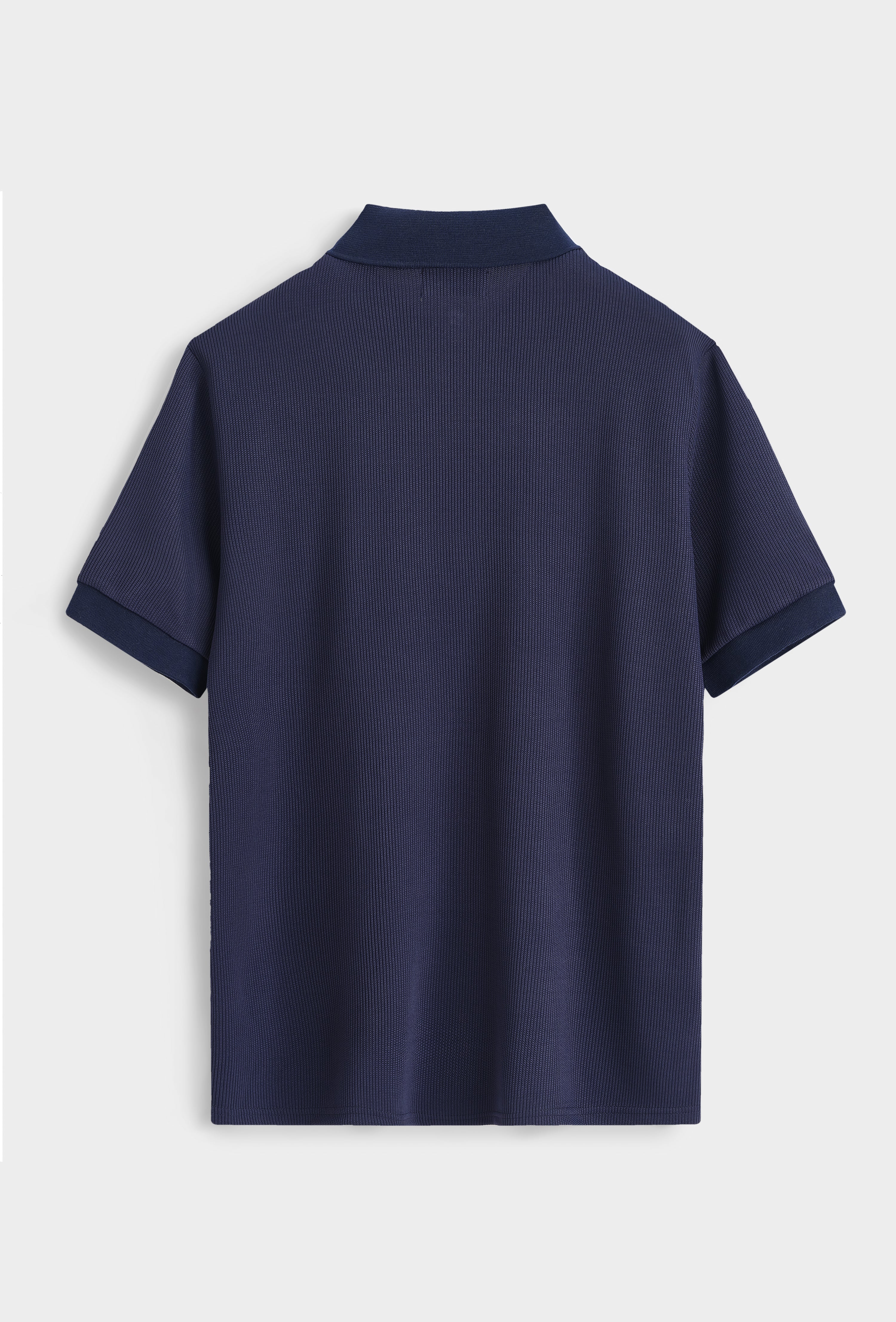 Polo zippé col classique