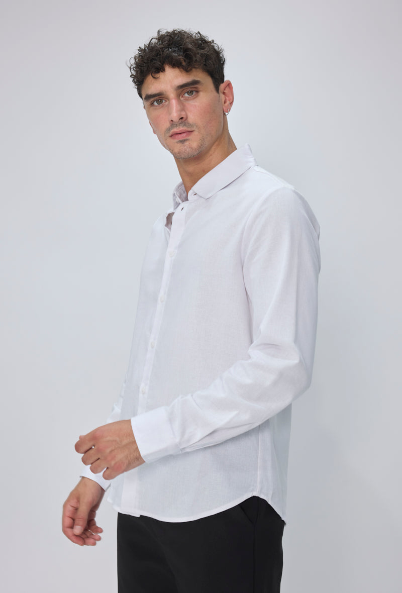 Chemise slim col classique