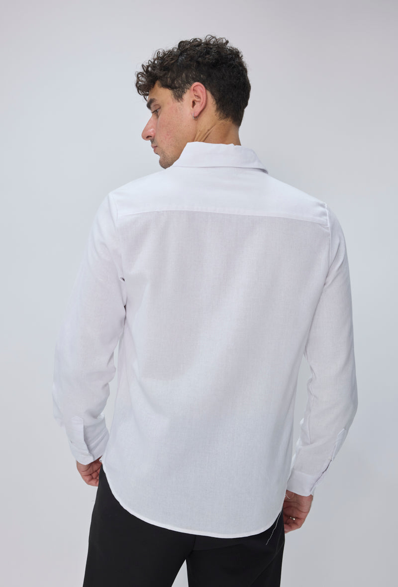 Chemise slim col classique