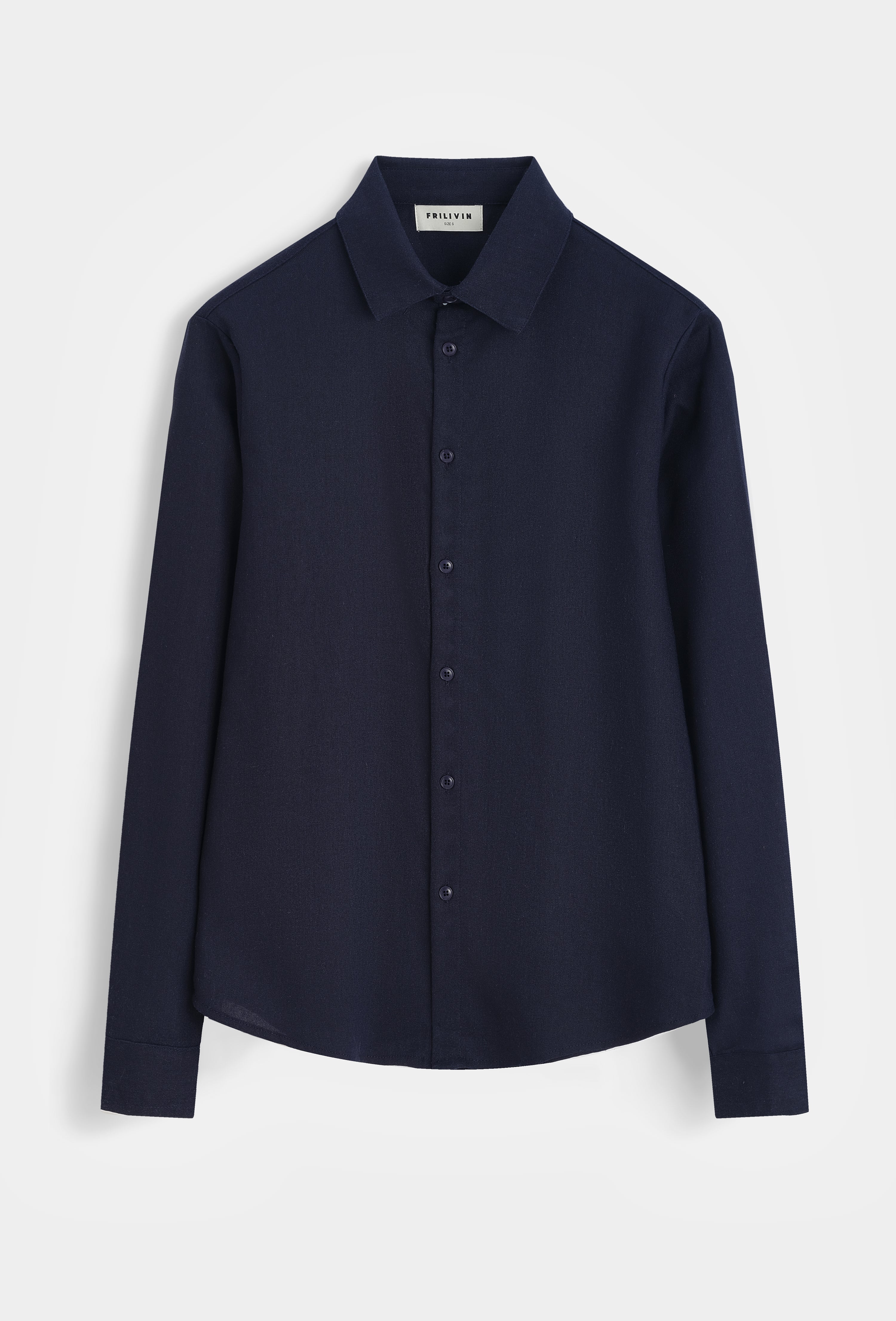 Chemise slim col classique
