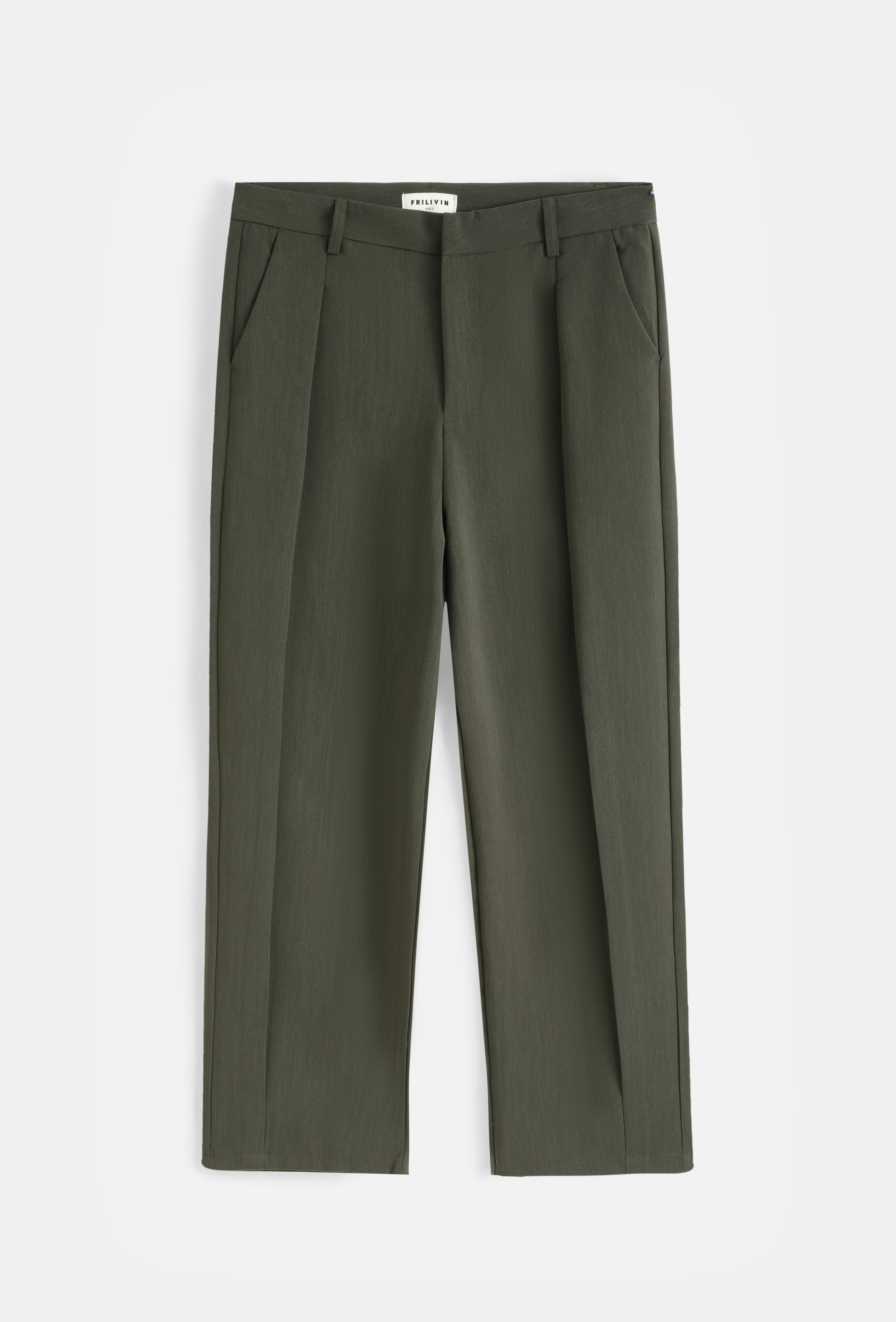 Pantalon habillé à plis