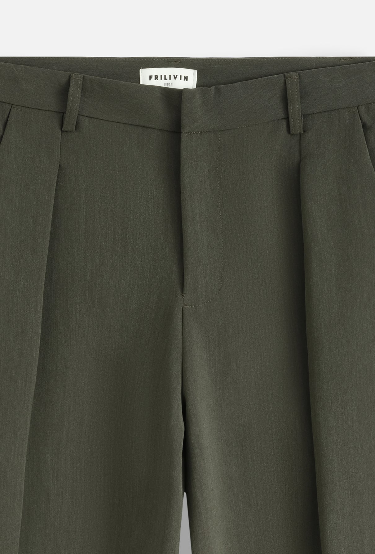 Pantalon habillé à plis