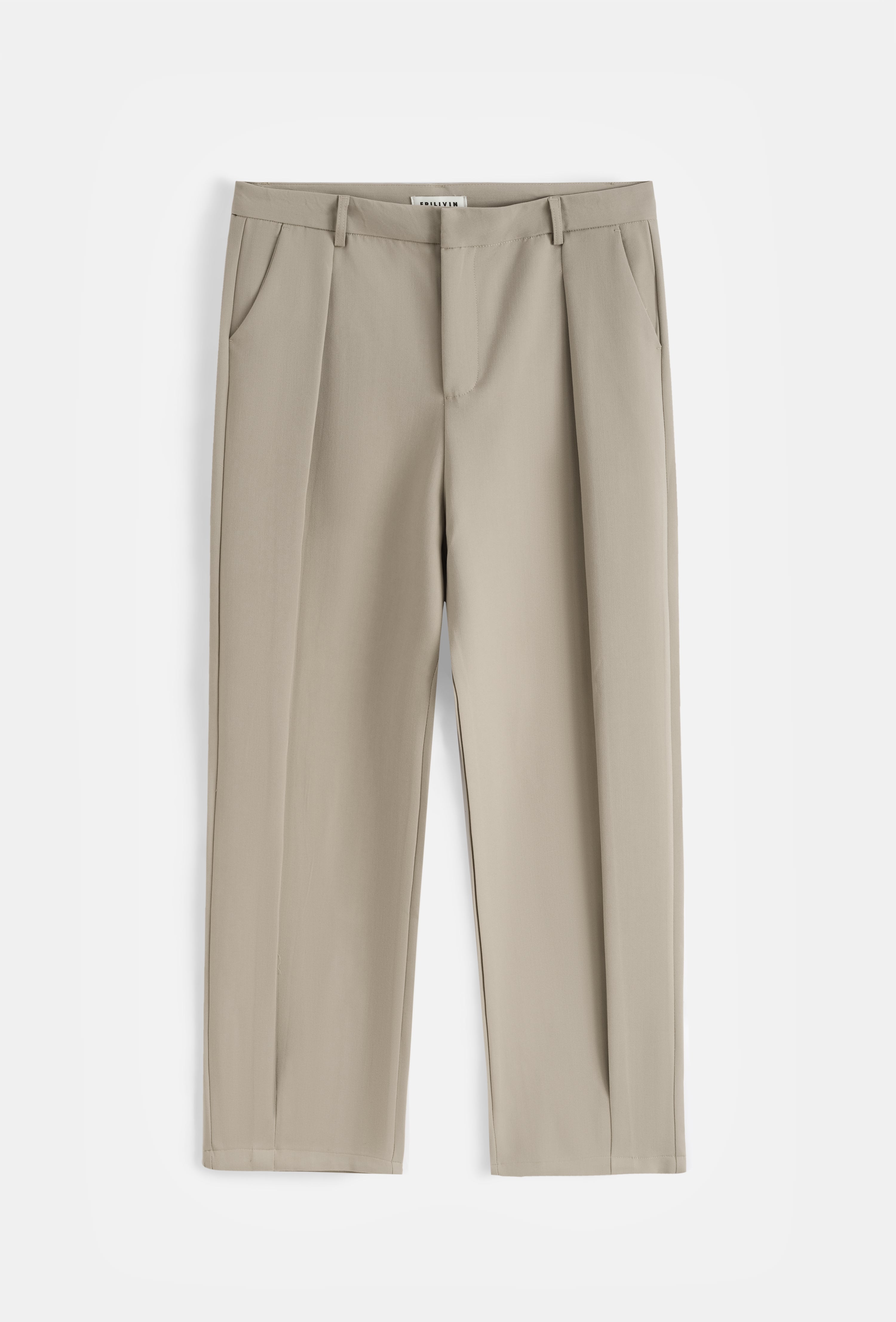 Pantalon habillé à plis