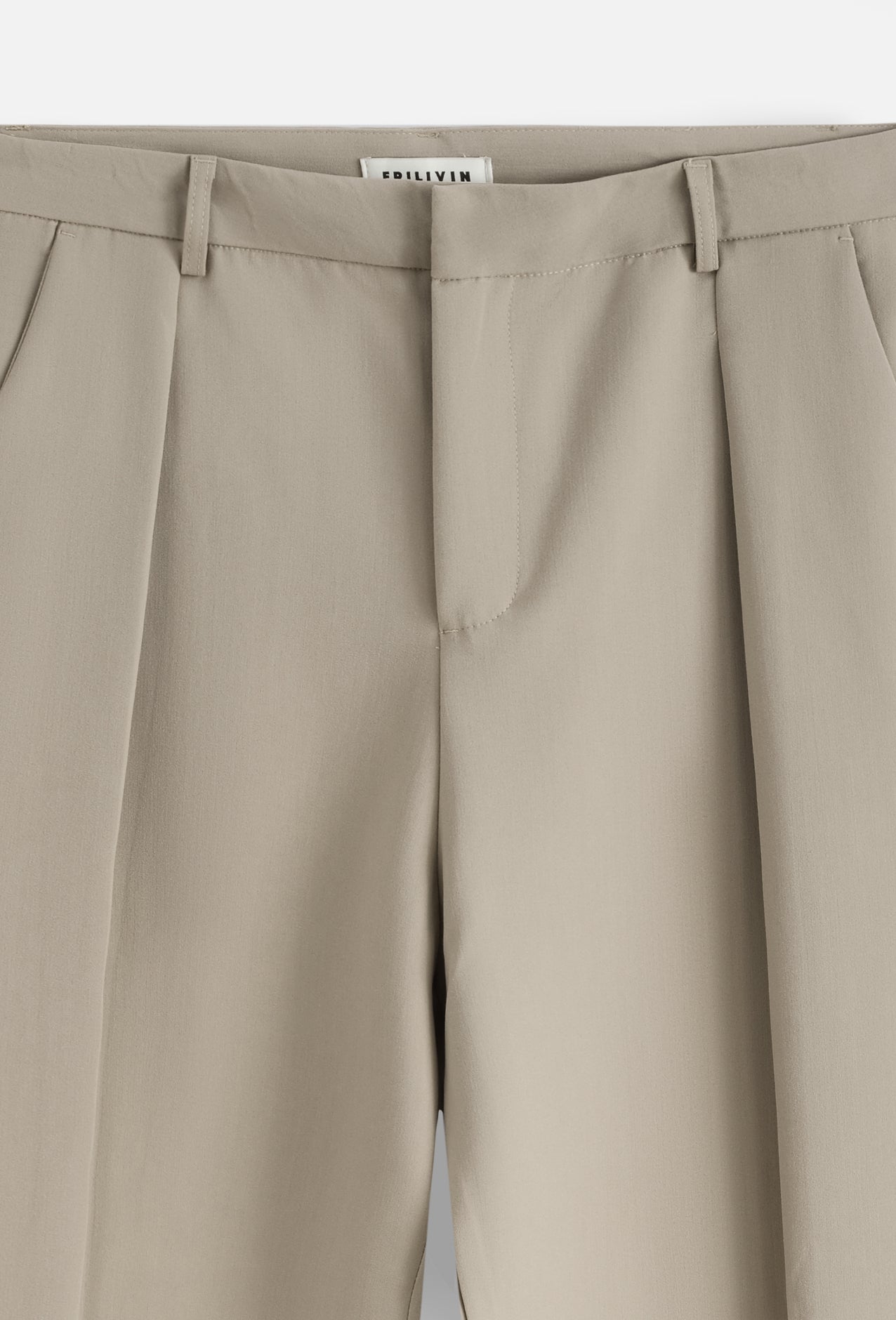 Pantalon habillé à plis