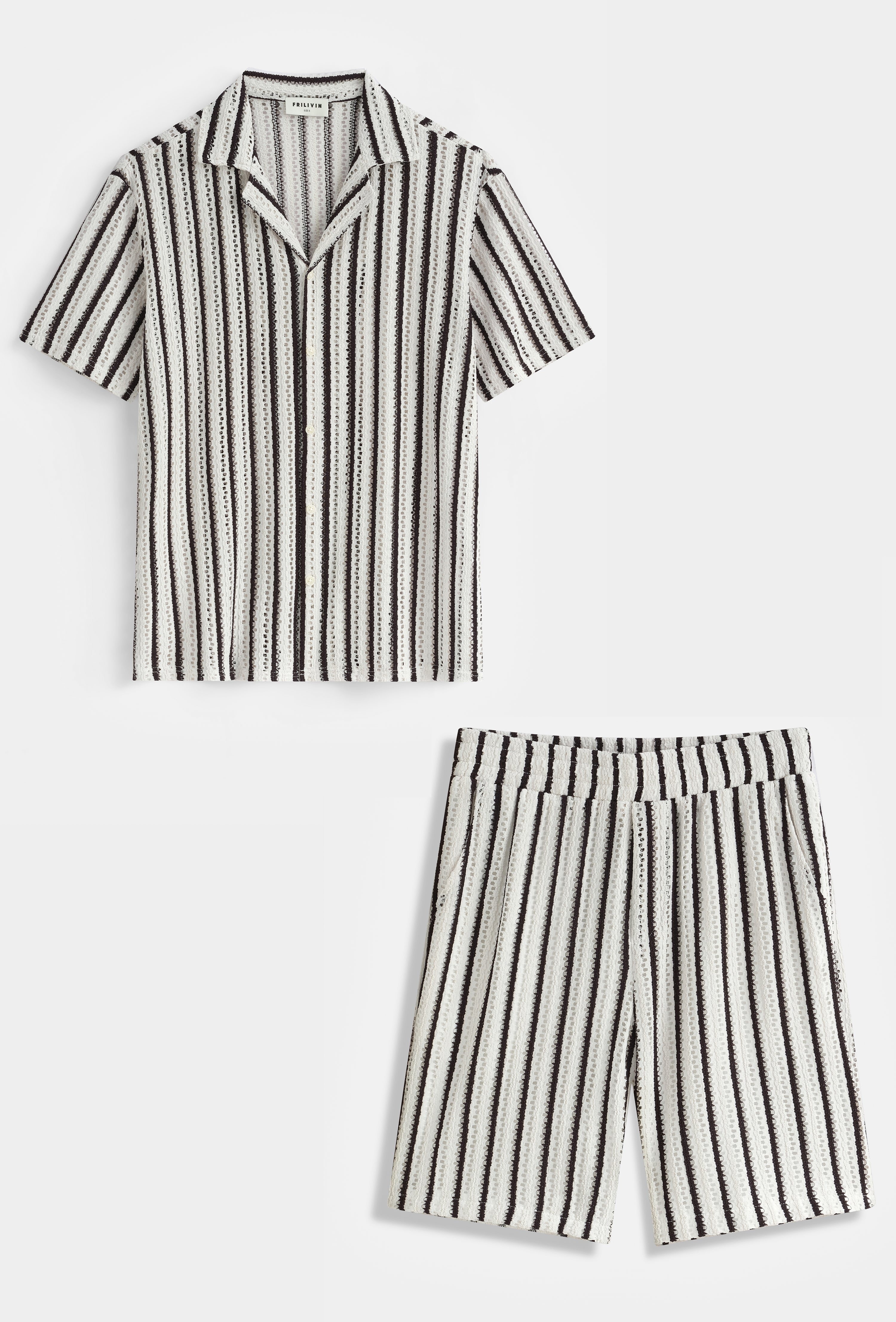 Ensemble chemise short estival