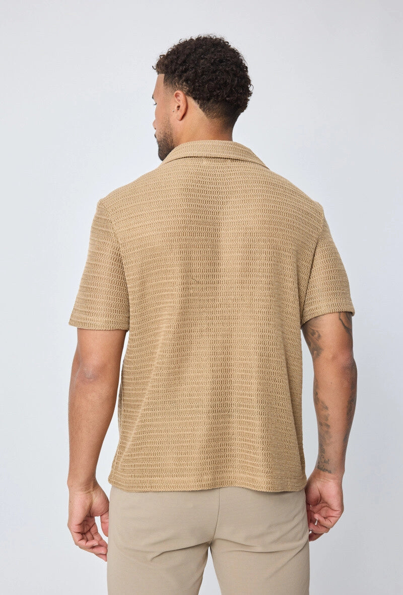 Chemise manches courtes à boutons