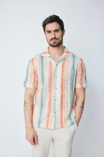 Chemise à rayures