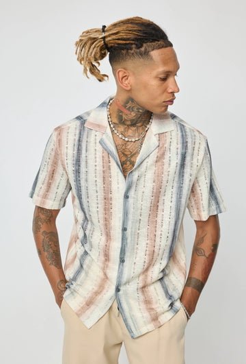 Chemise à rayures