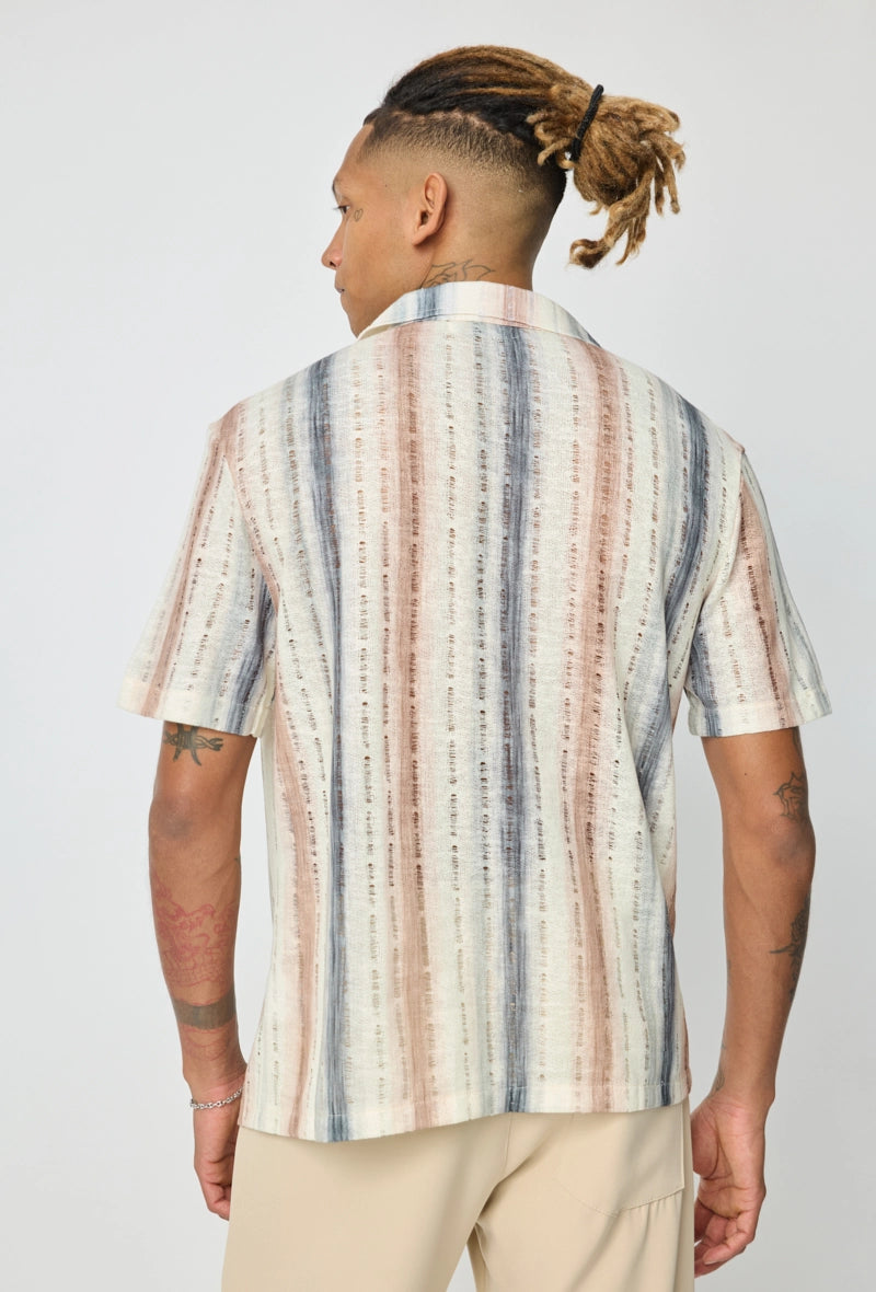 Chemise à rayures