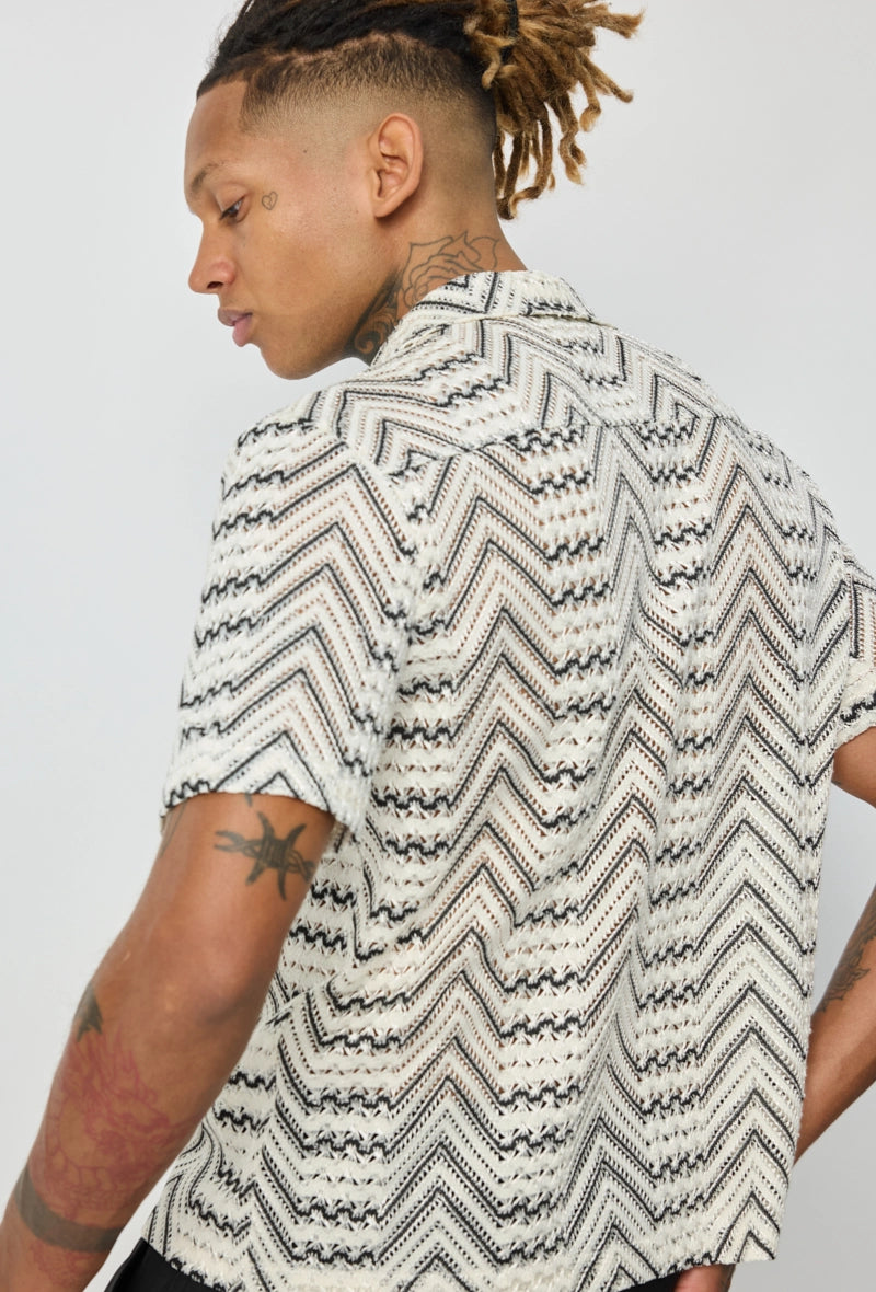 Chemise à rayures