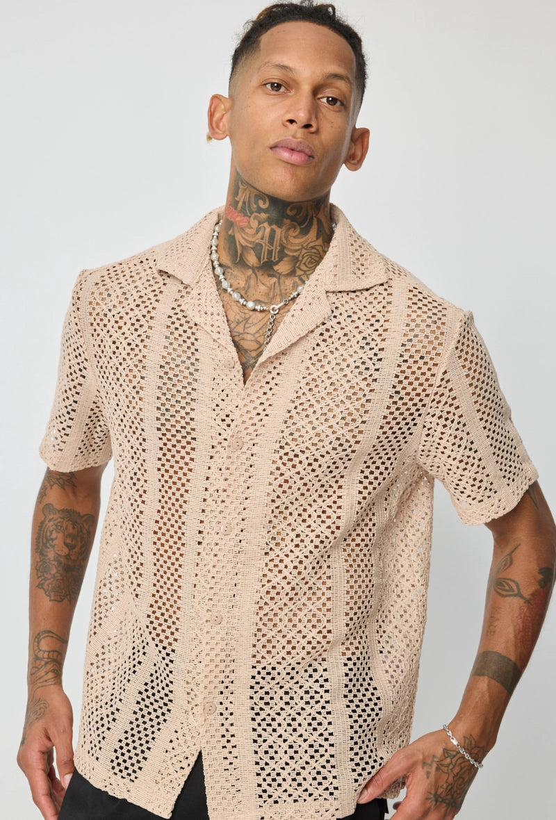 Chemise à manches courtes