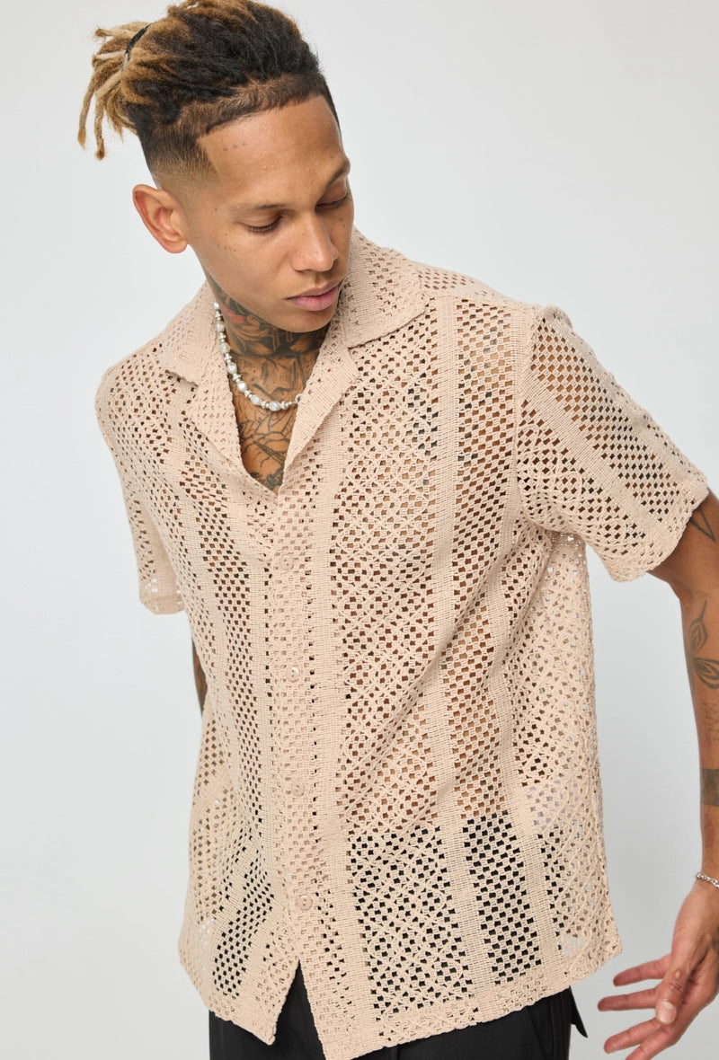 Chemise à manches courtes
