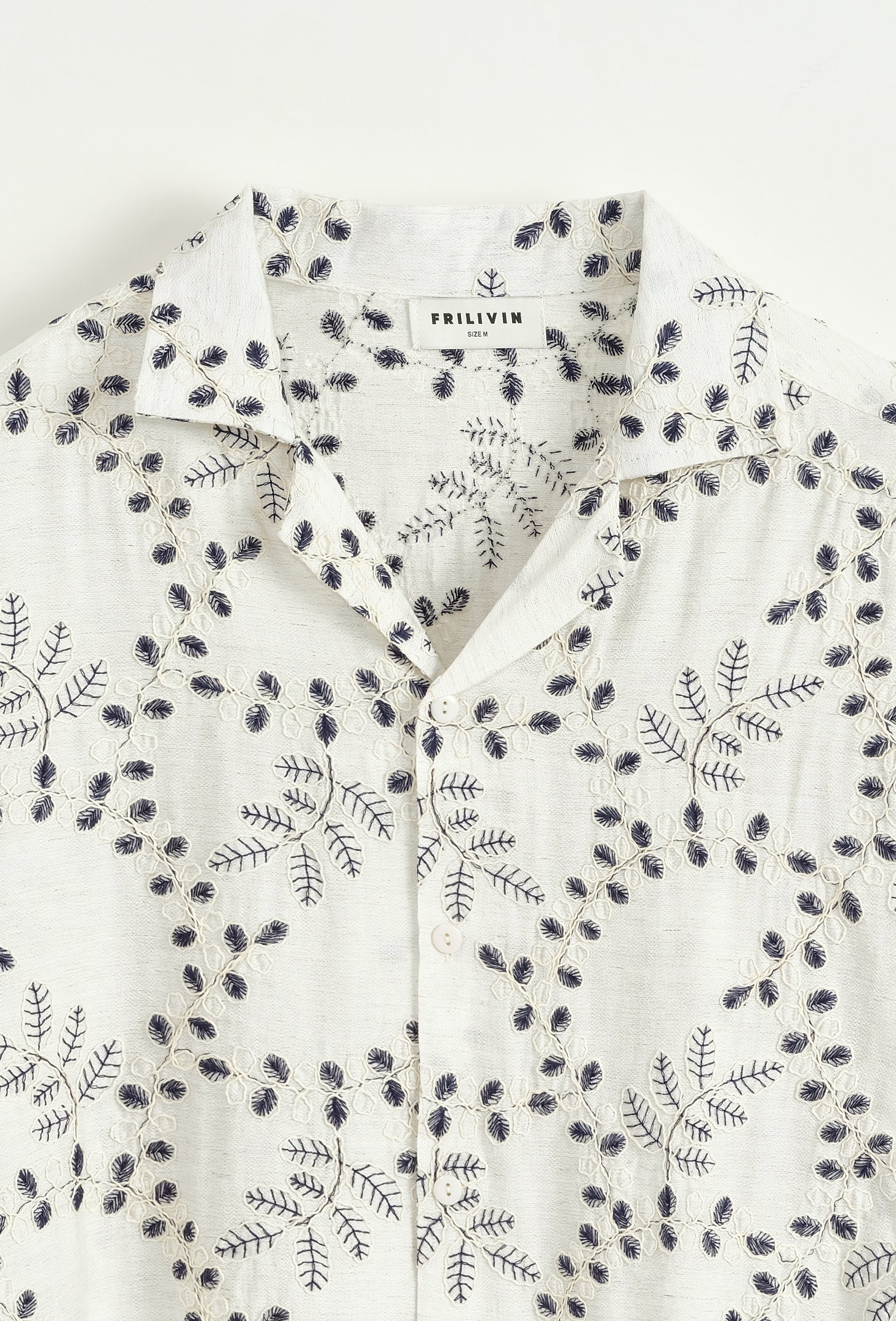 Chemise camp col cubain