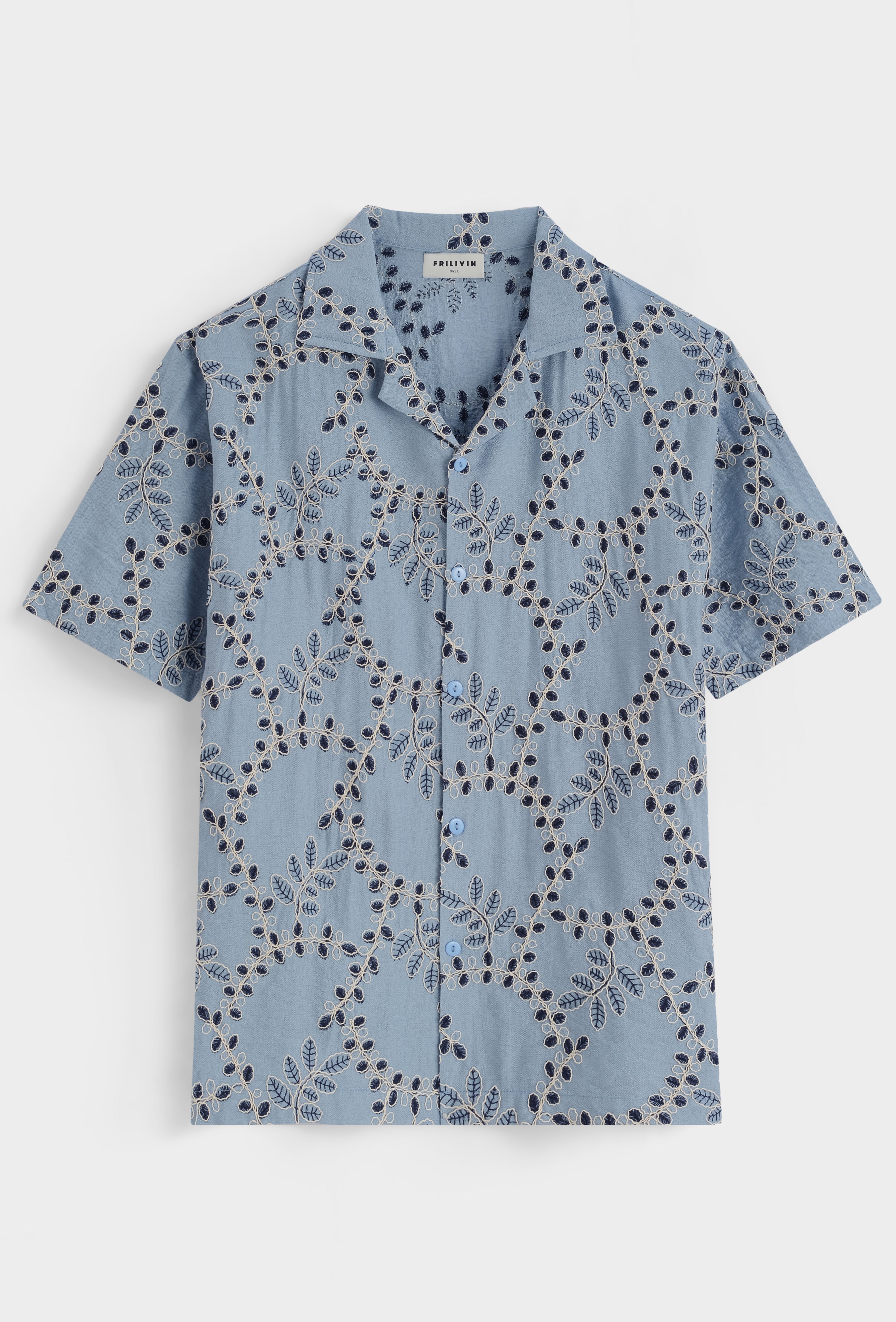 Chemise camp col cubain