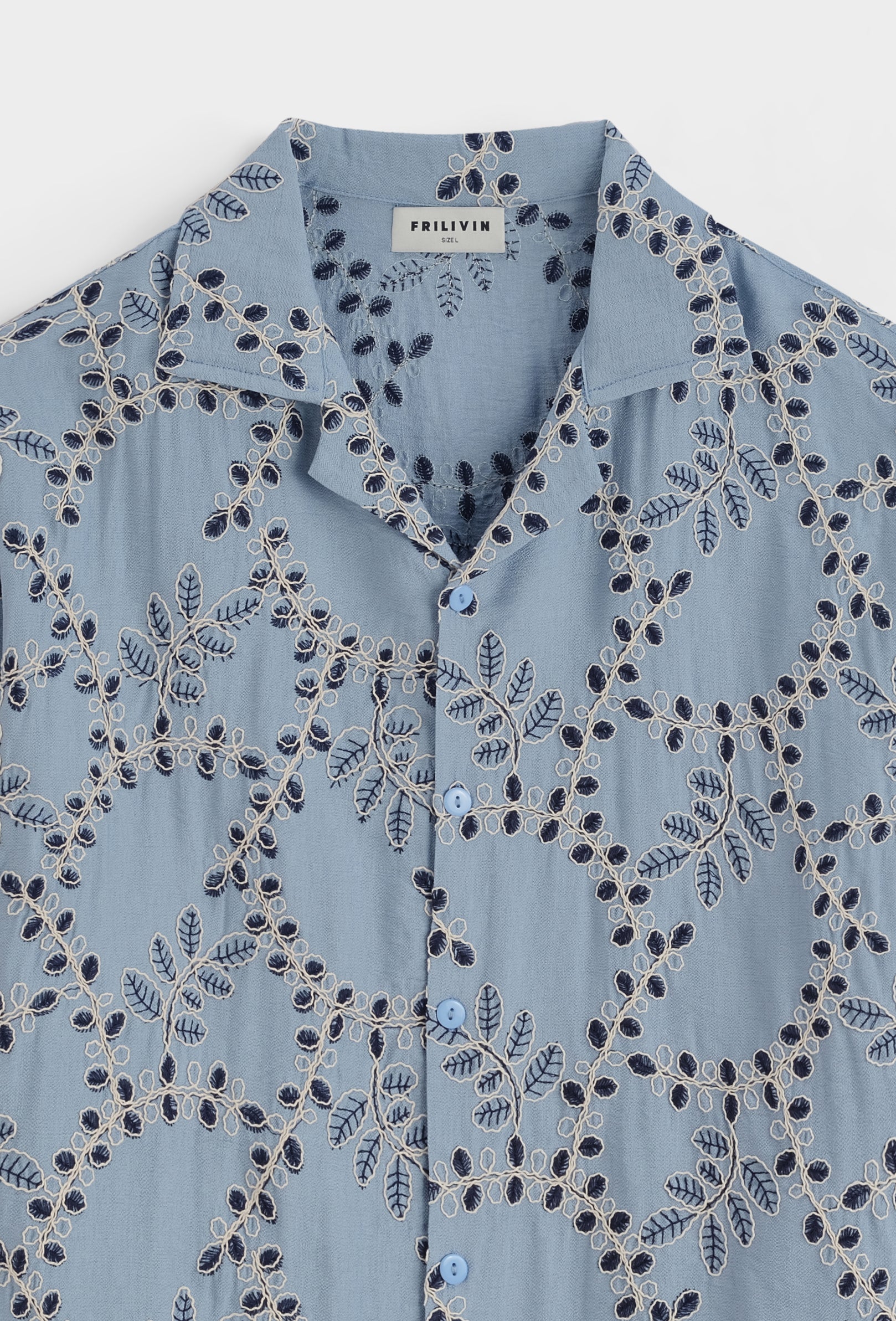 Chemise camp col cubain