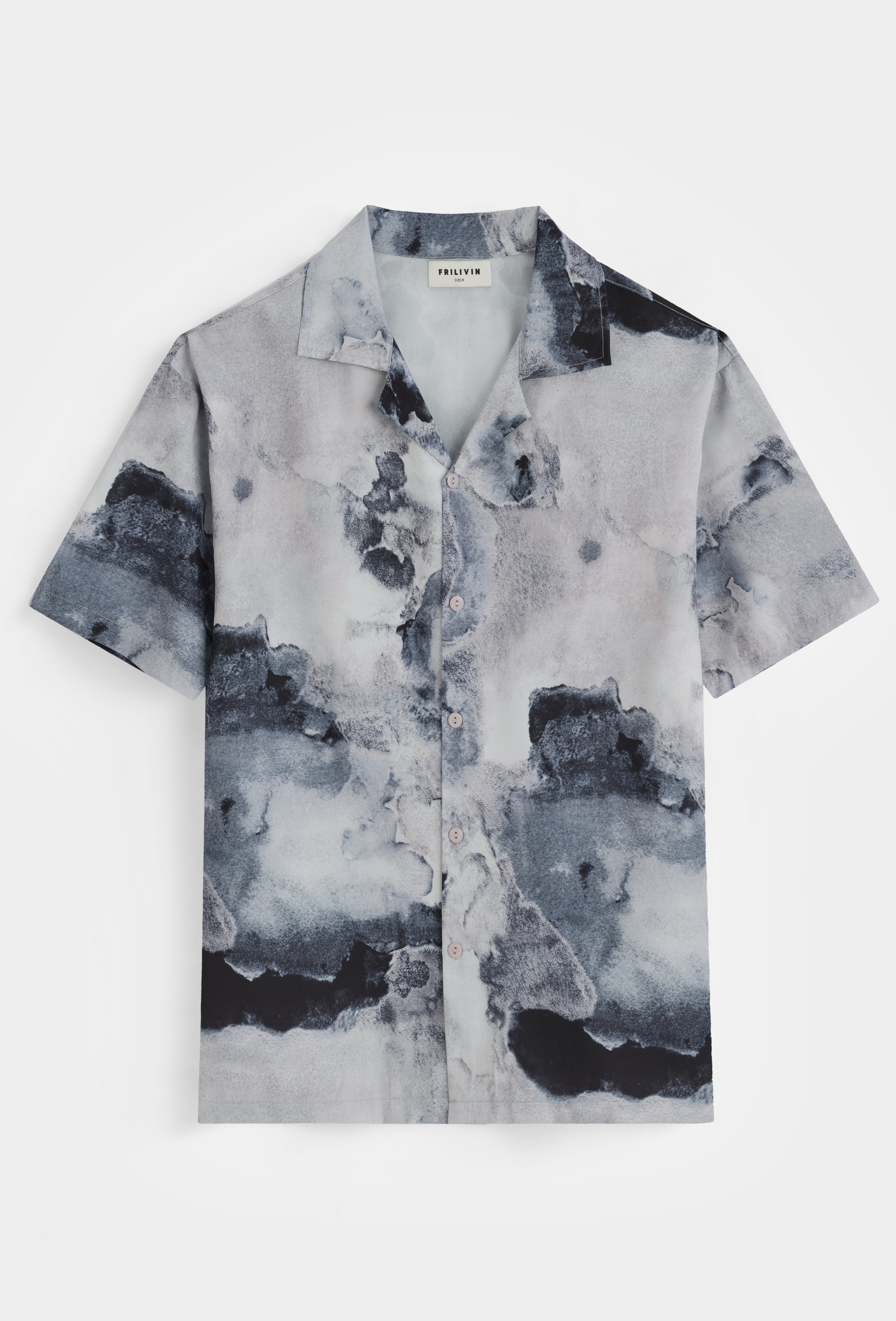 Chemise resort imprimée