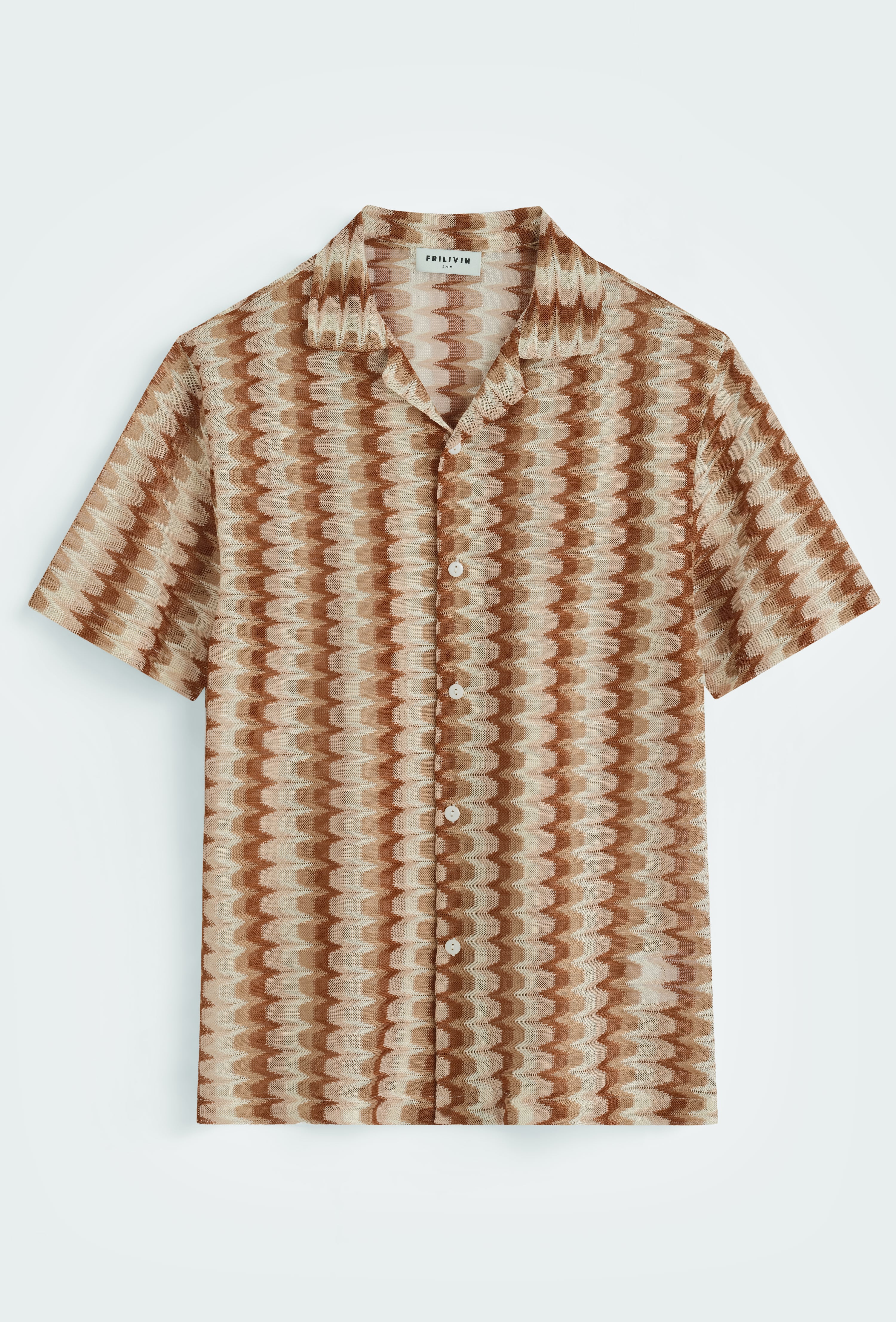 Chemise vacances imprimée