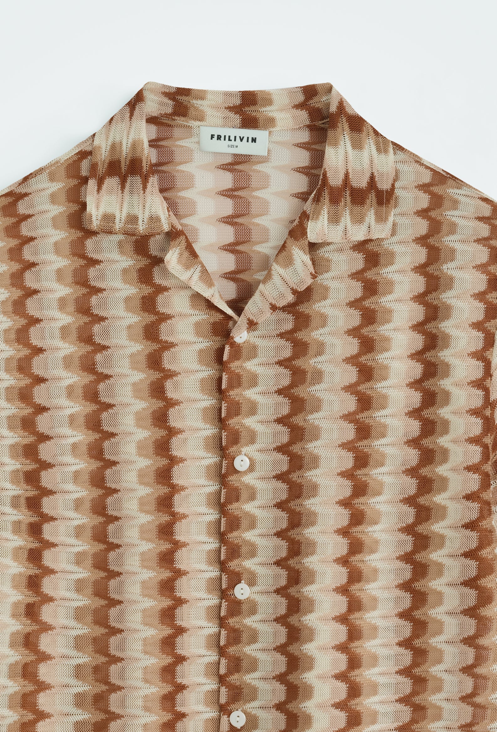Chemise vacances imprimée