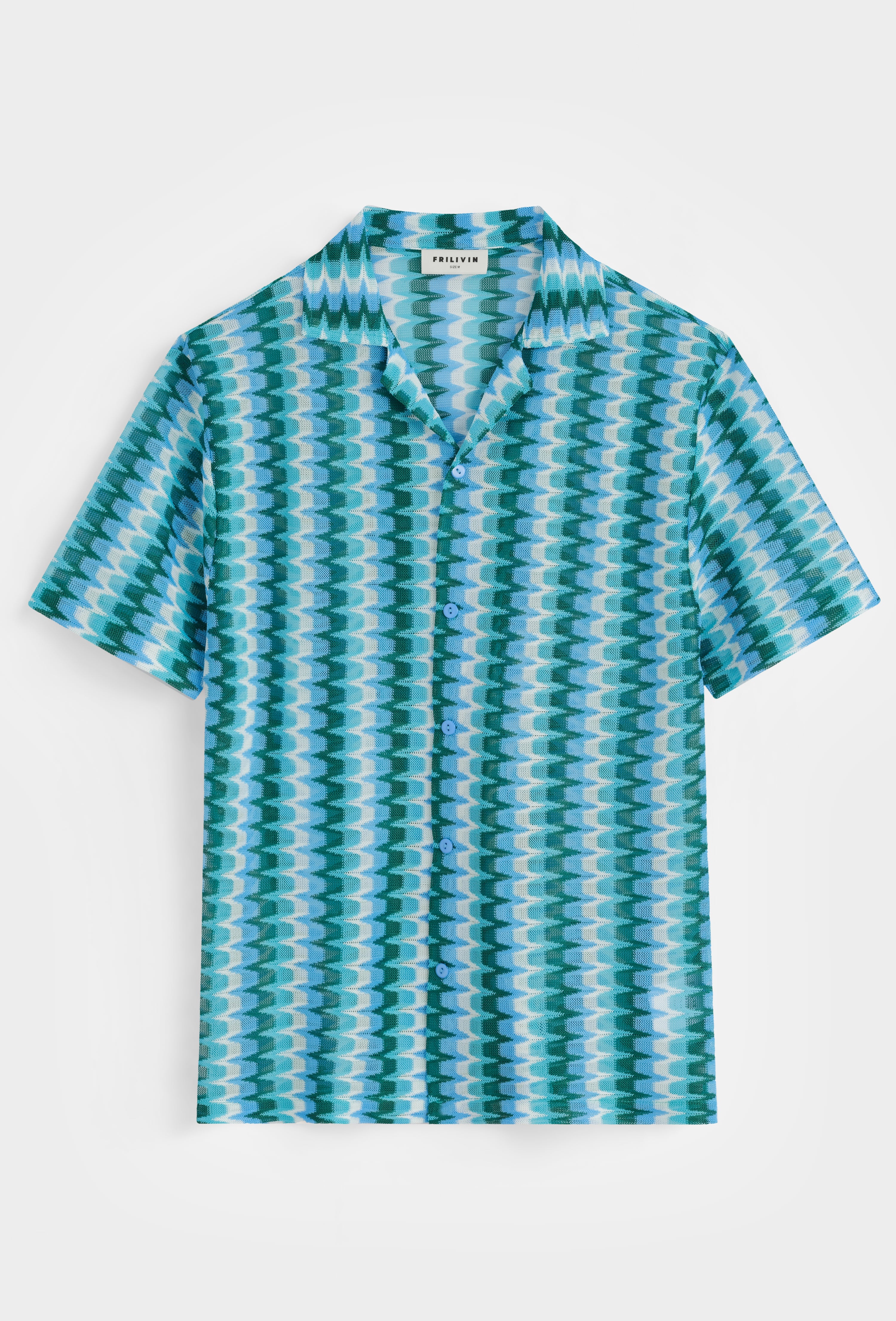 Chemise vacances imprimée