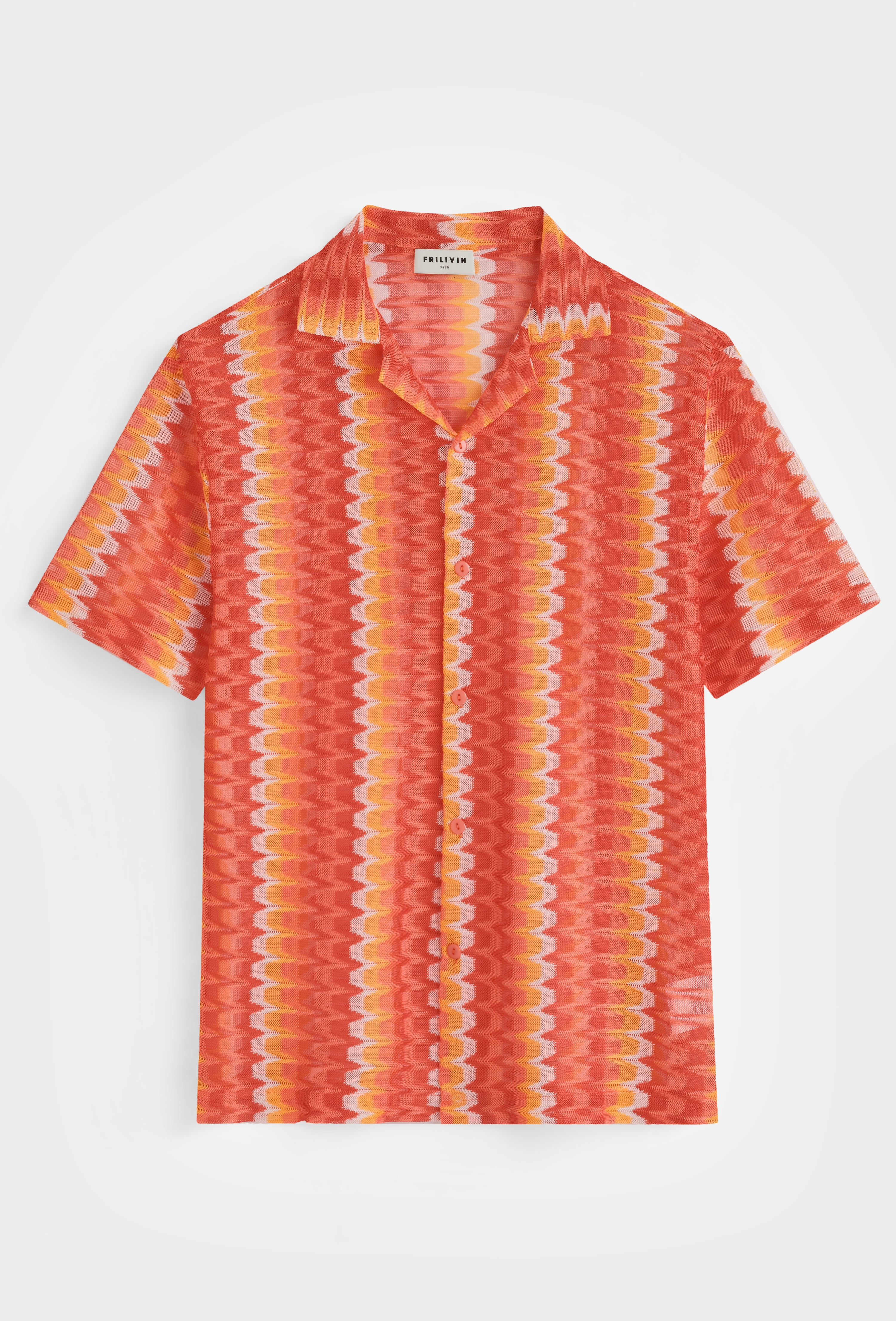 Chemise vacances imprimée