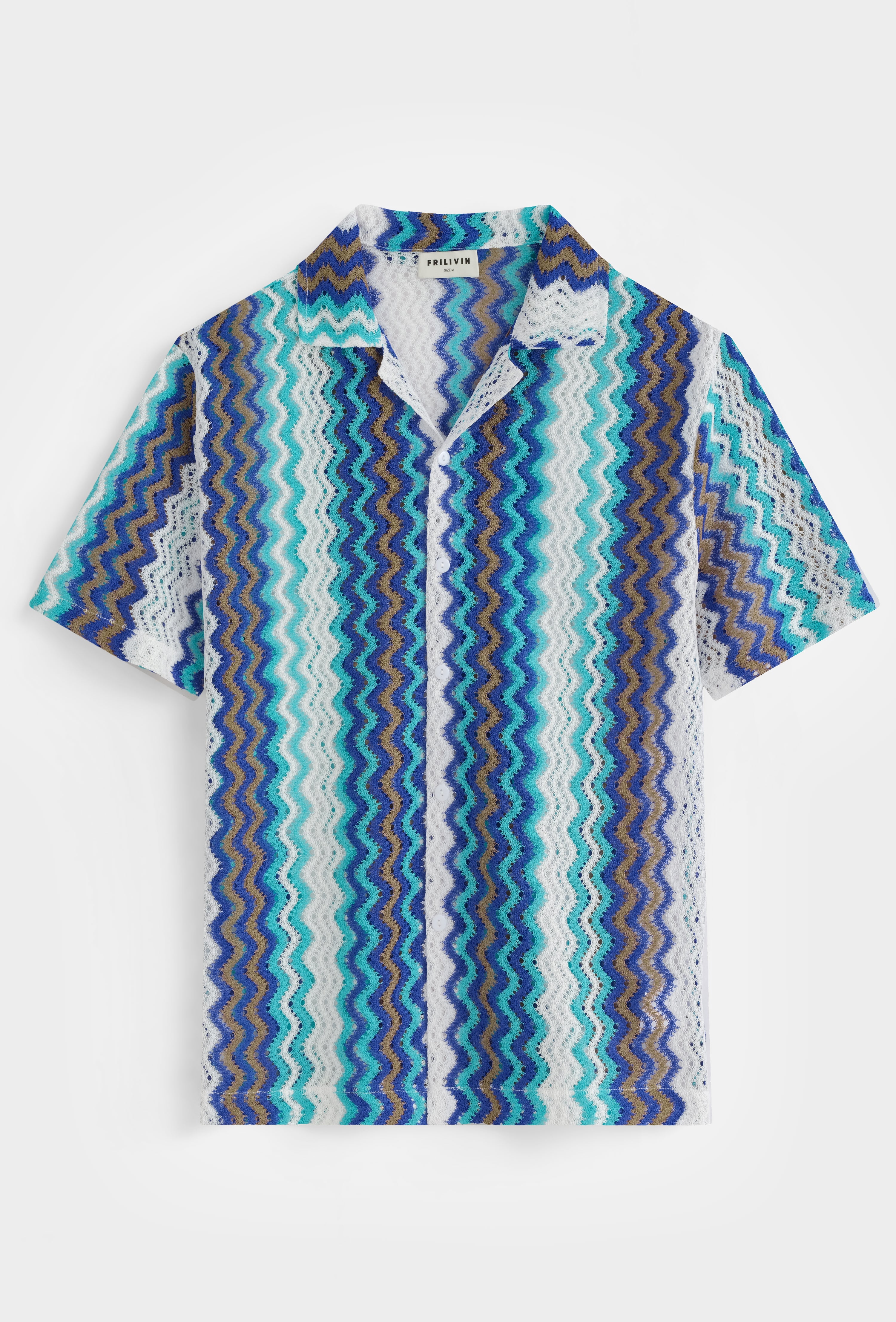 Chemise vacances col camp