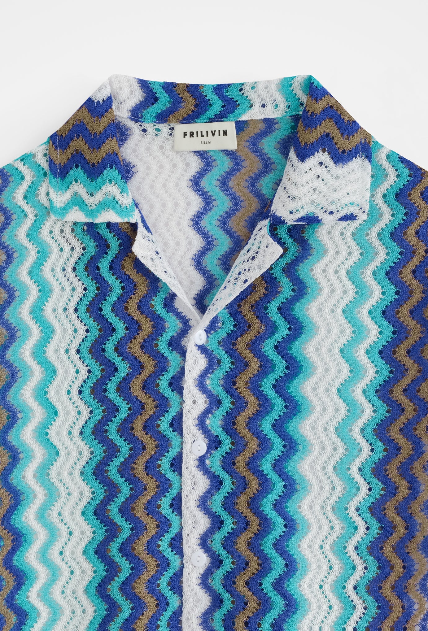 Chemise vacances col camp