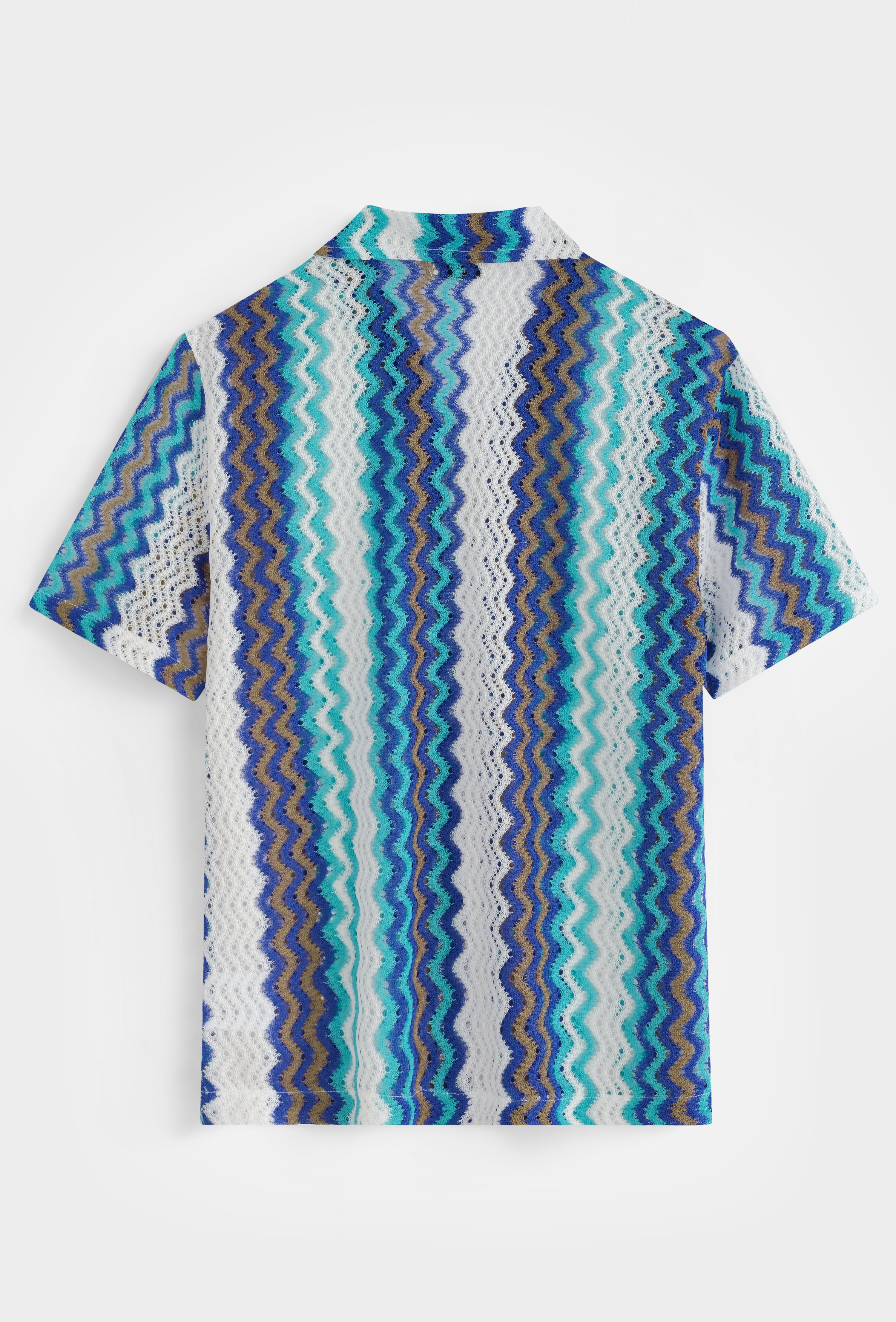 Chemise vacances col camp