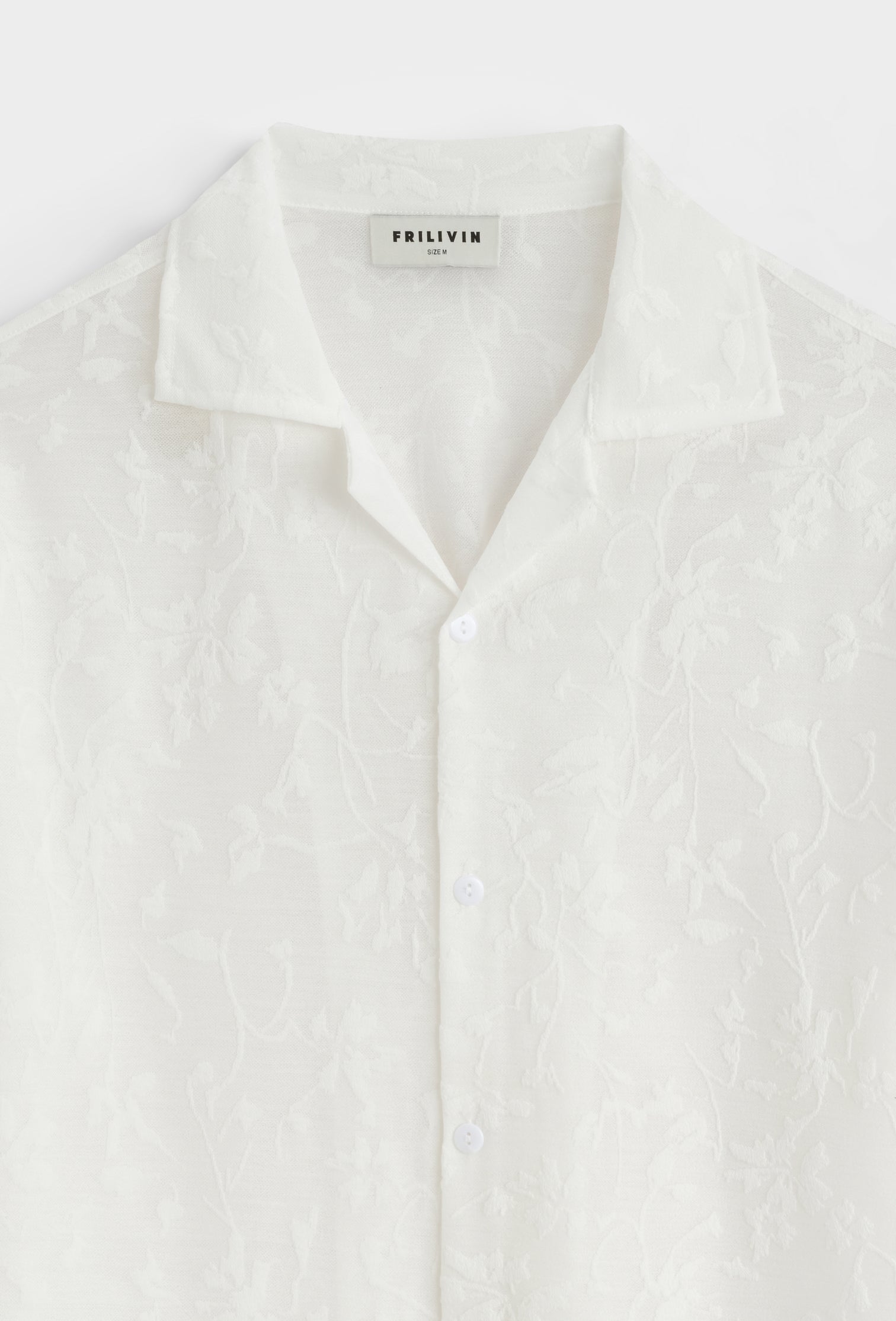 Chemise resort col cubain