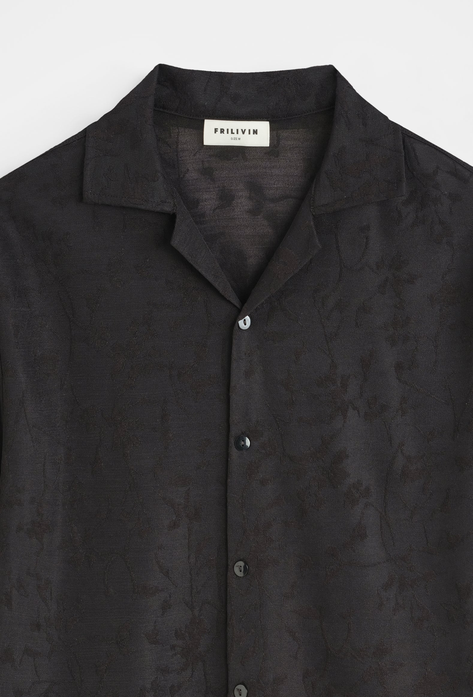 Chemise resort col cubain