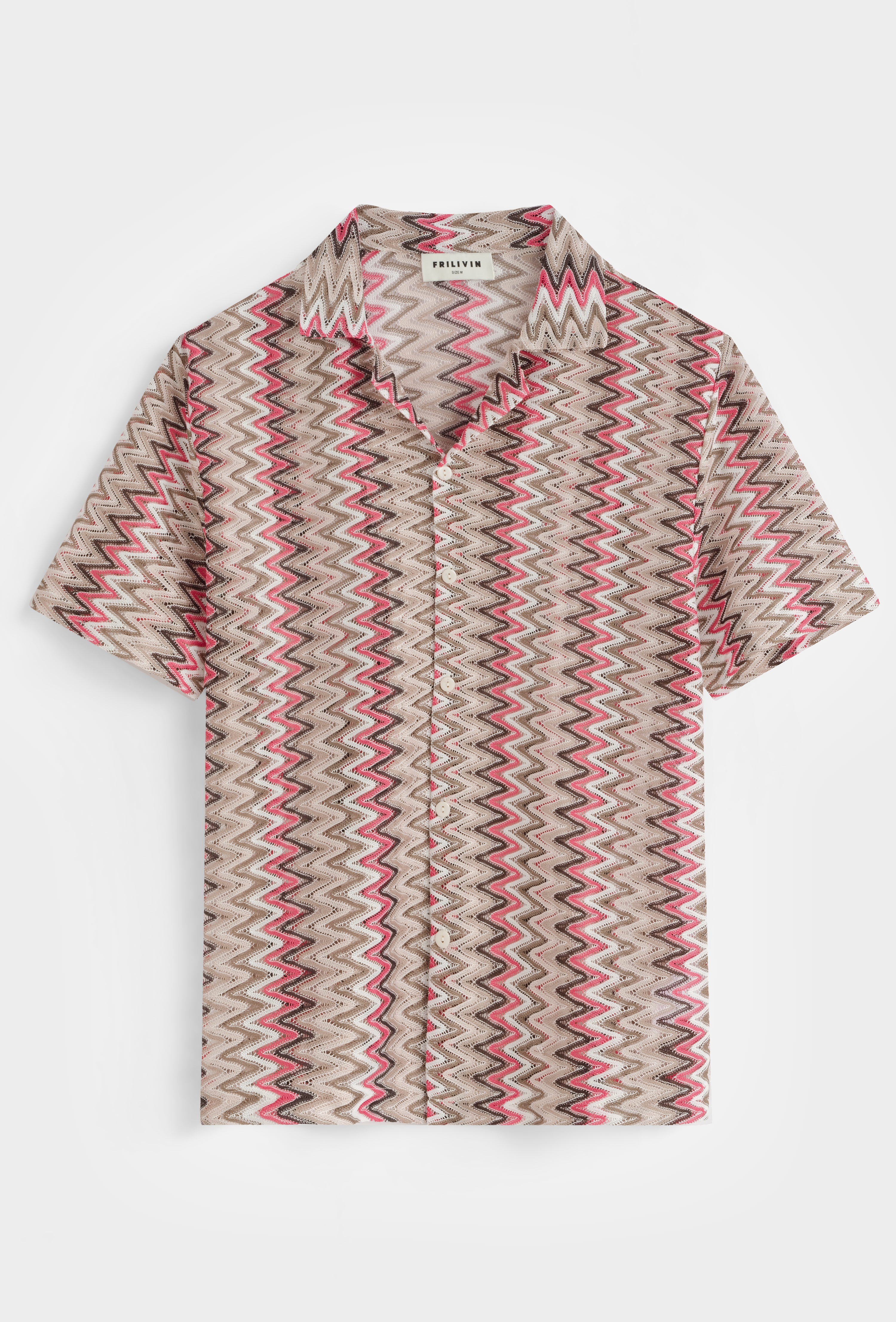 Chemise camp col cubain