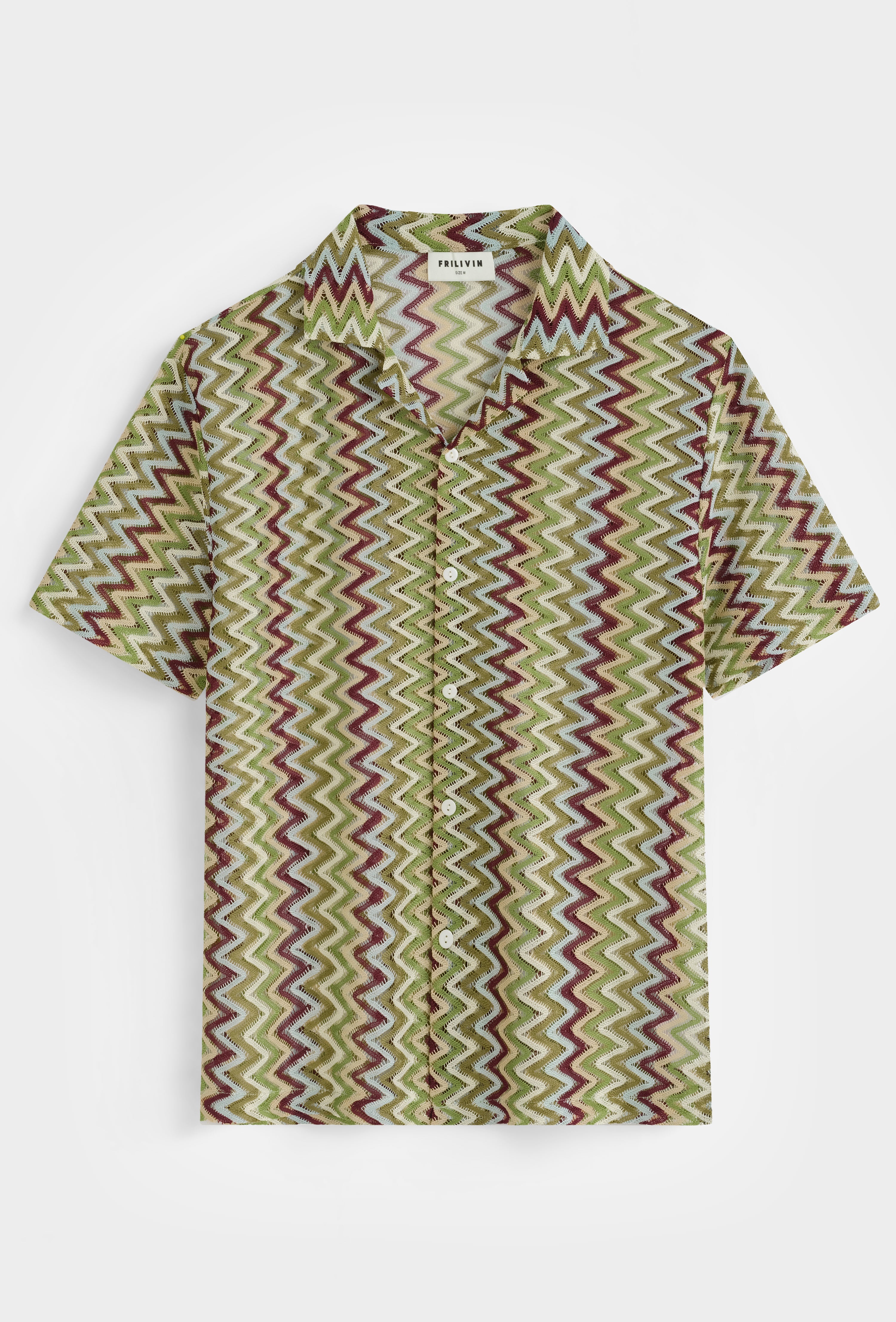 Chemise camp col cubain