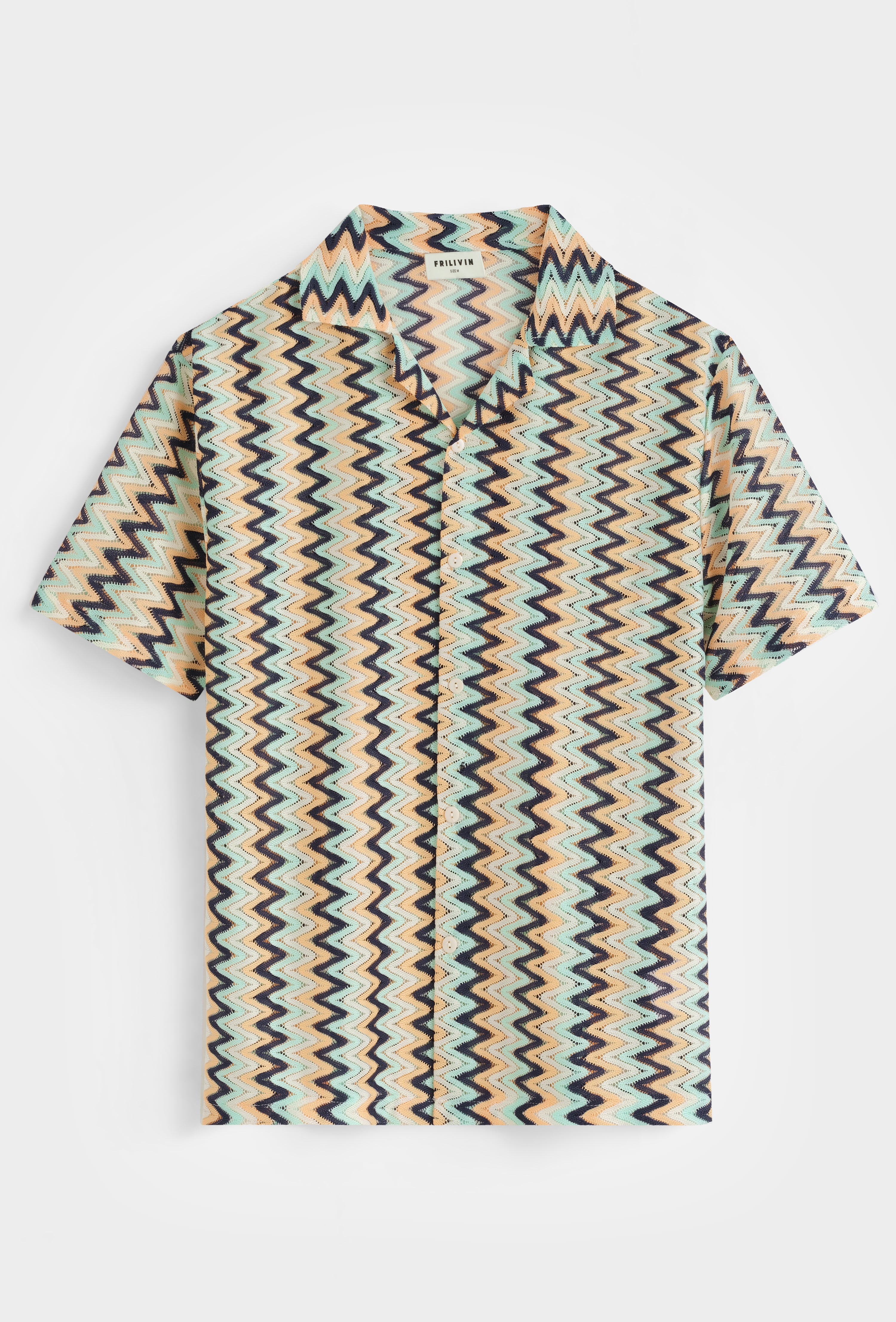 Chemise camp col cubain