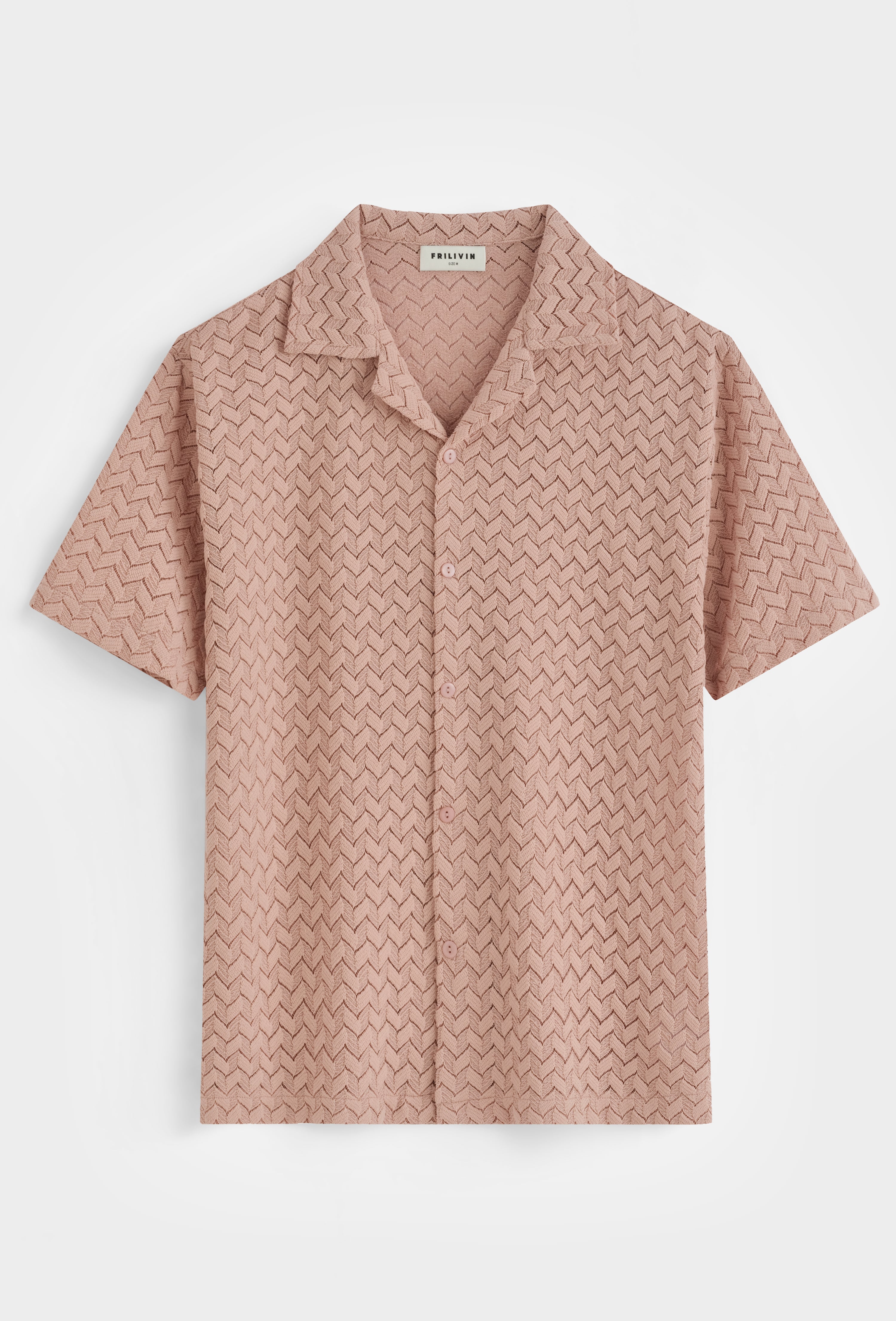 Chemise motif géométrique