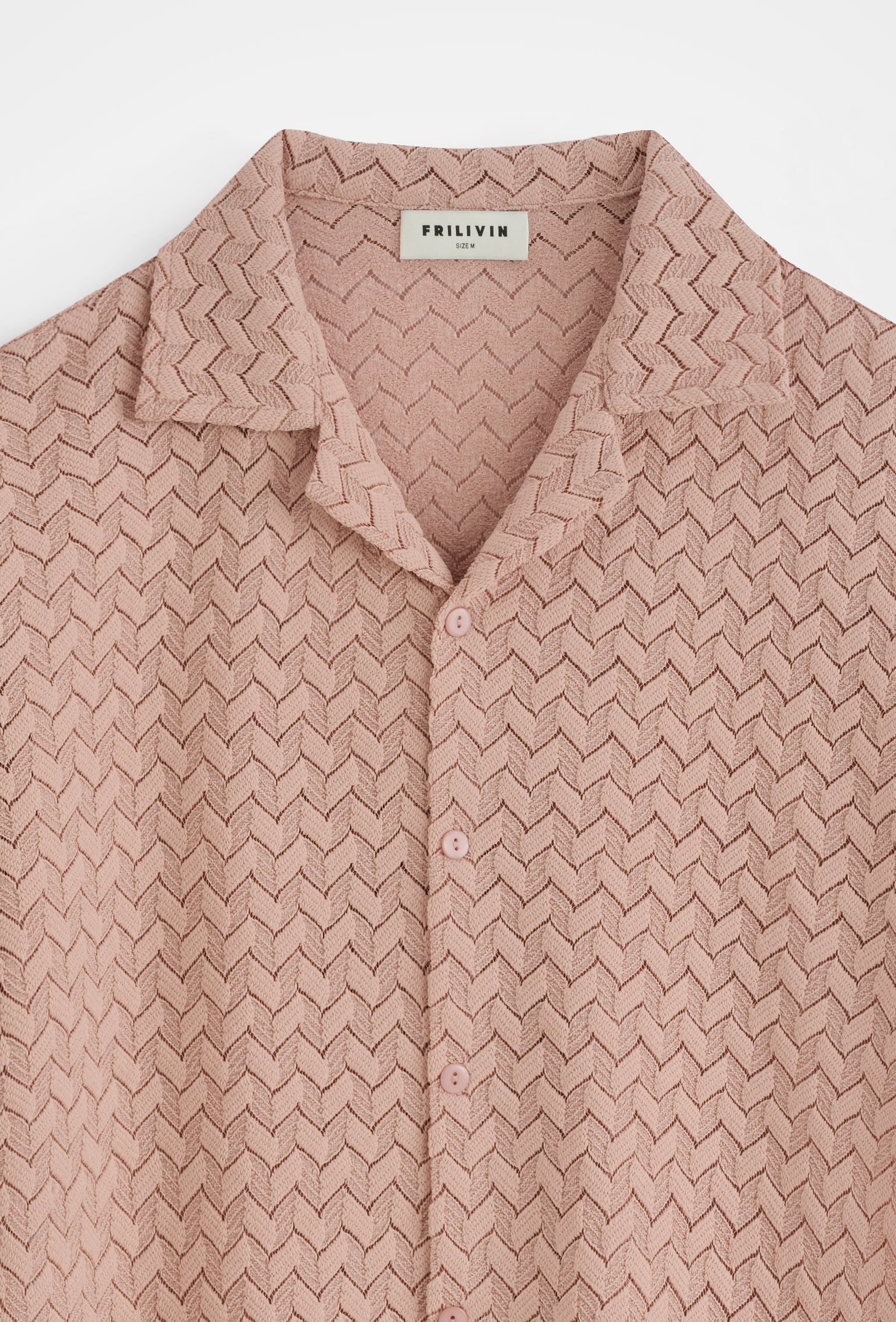 Chemise motif géométrique