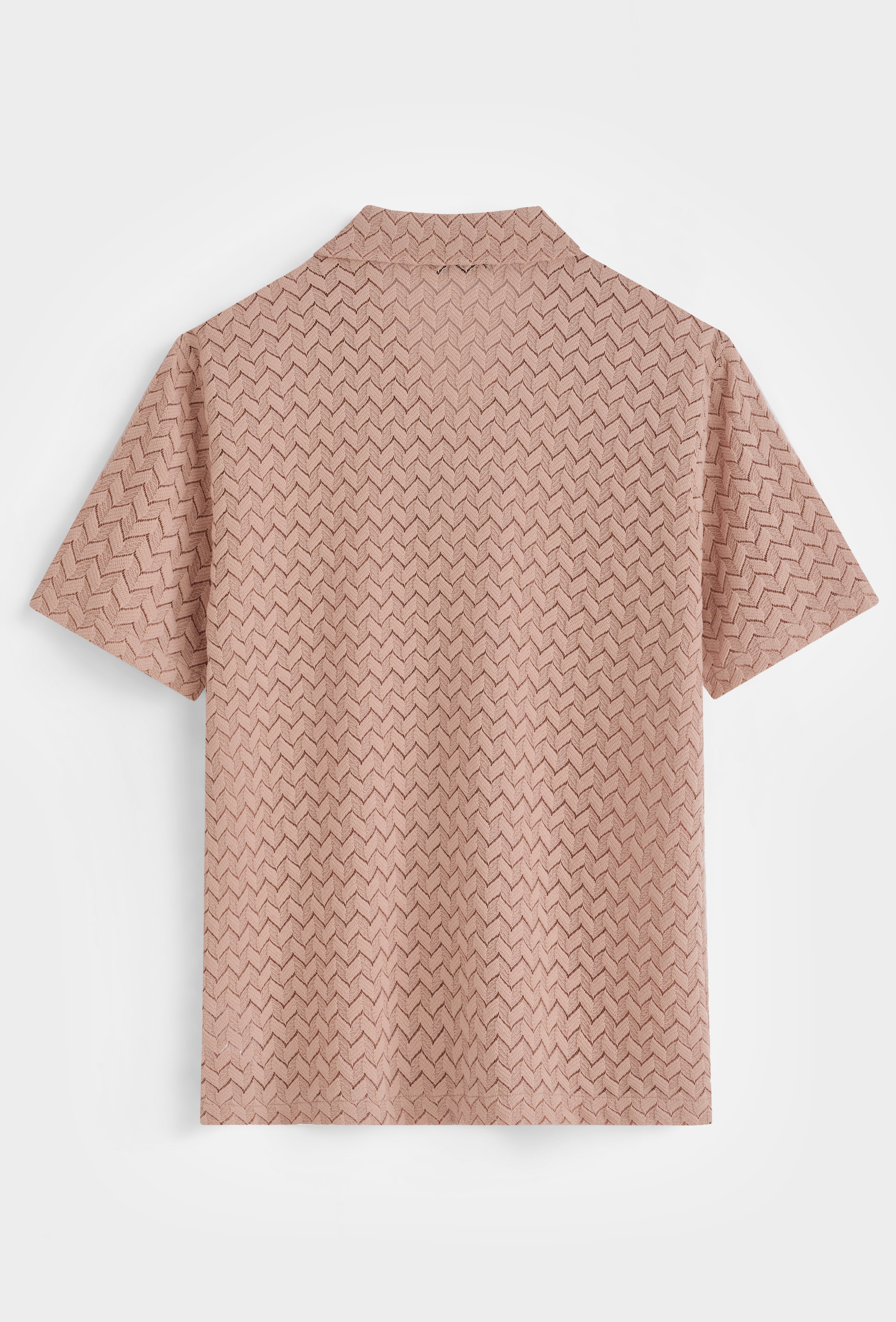 Chemise motif géométrique