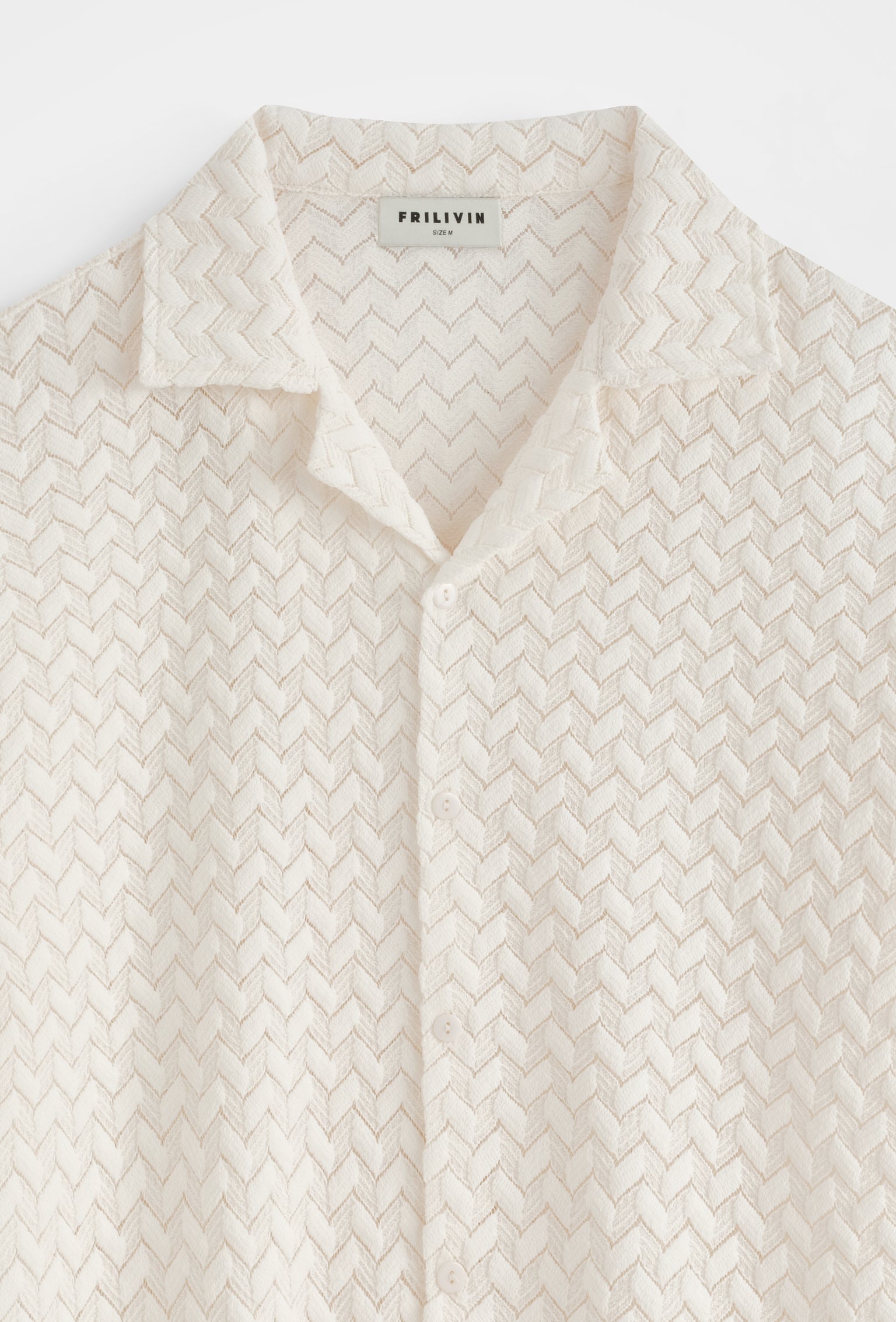 Chemise motif géométrique