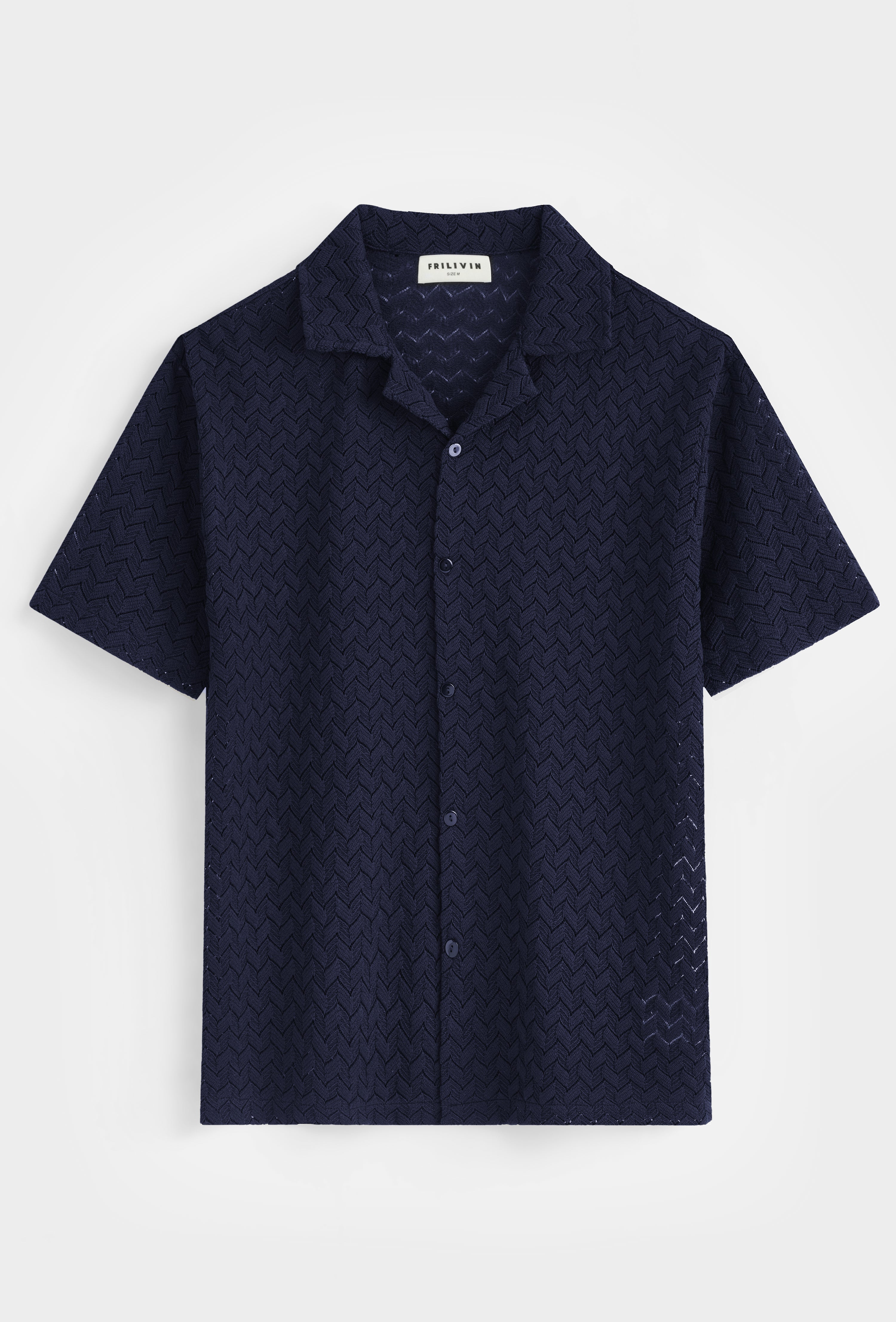 Chemise motif géométrique