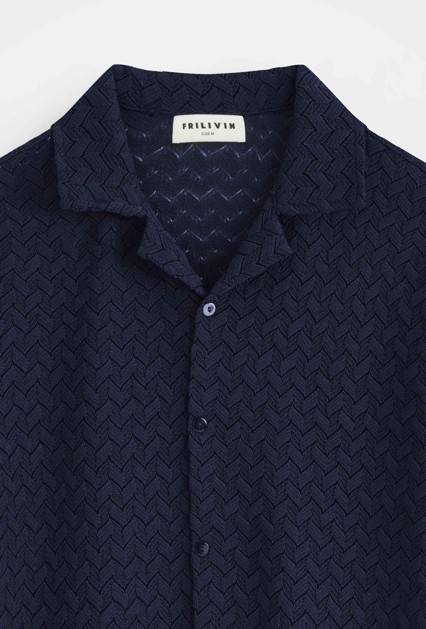 Chemise motif géométrique
