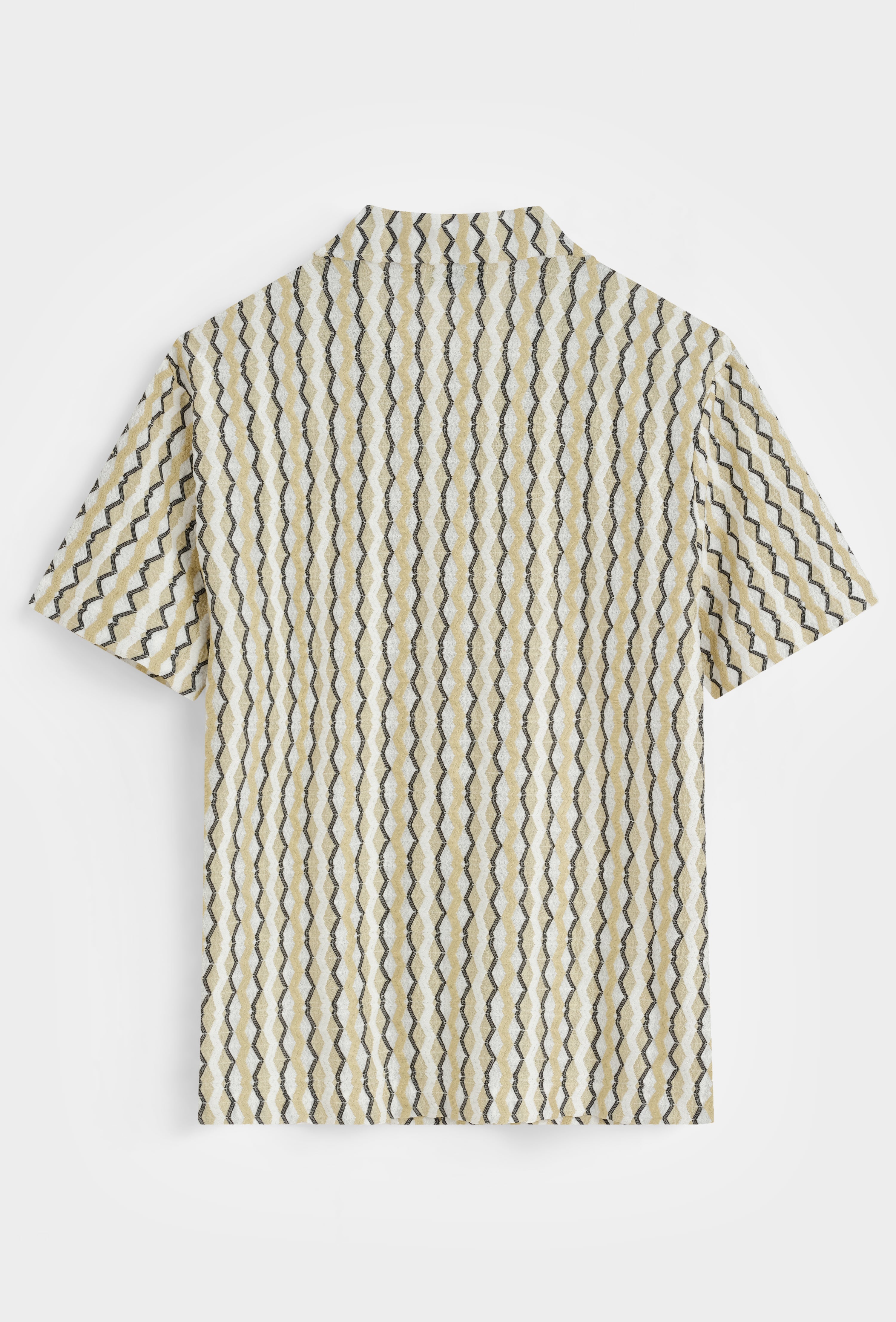 Chemise rayures ondulées