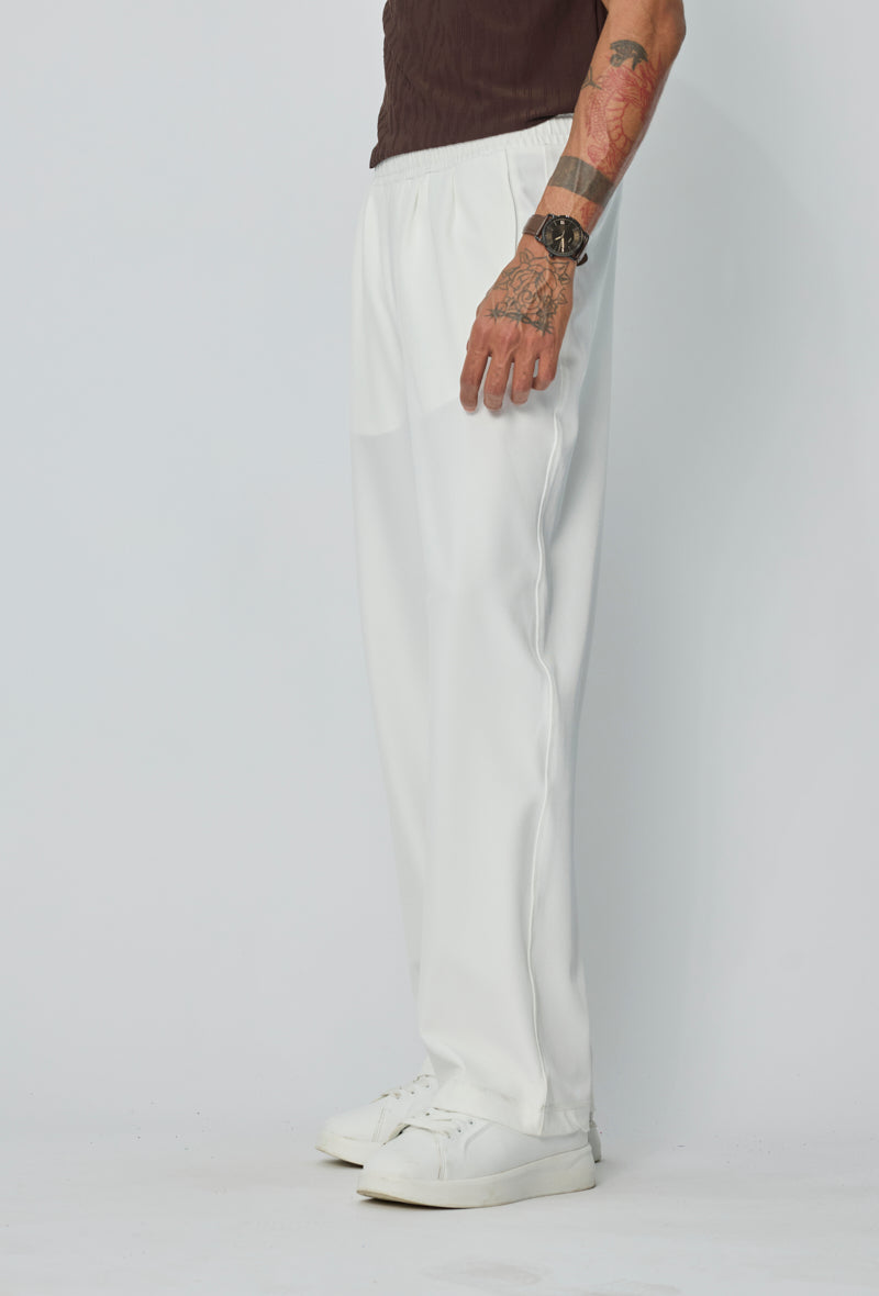 Pantalon droit casual chic